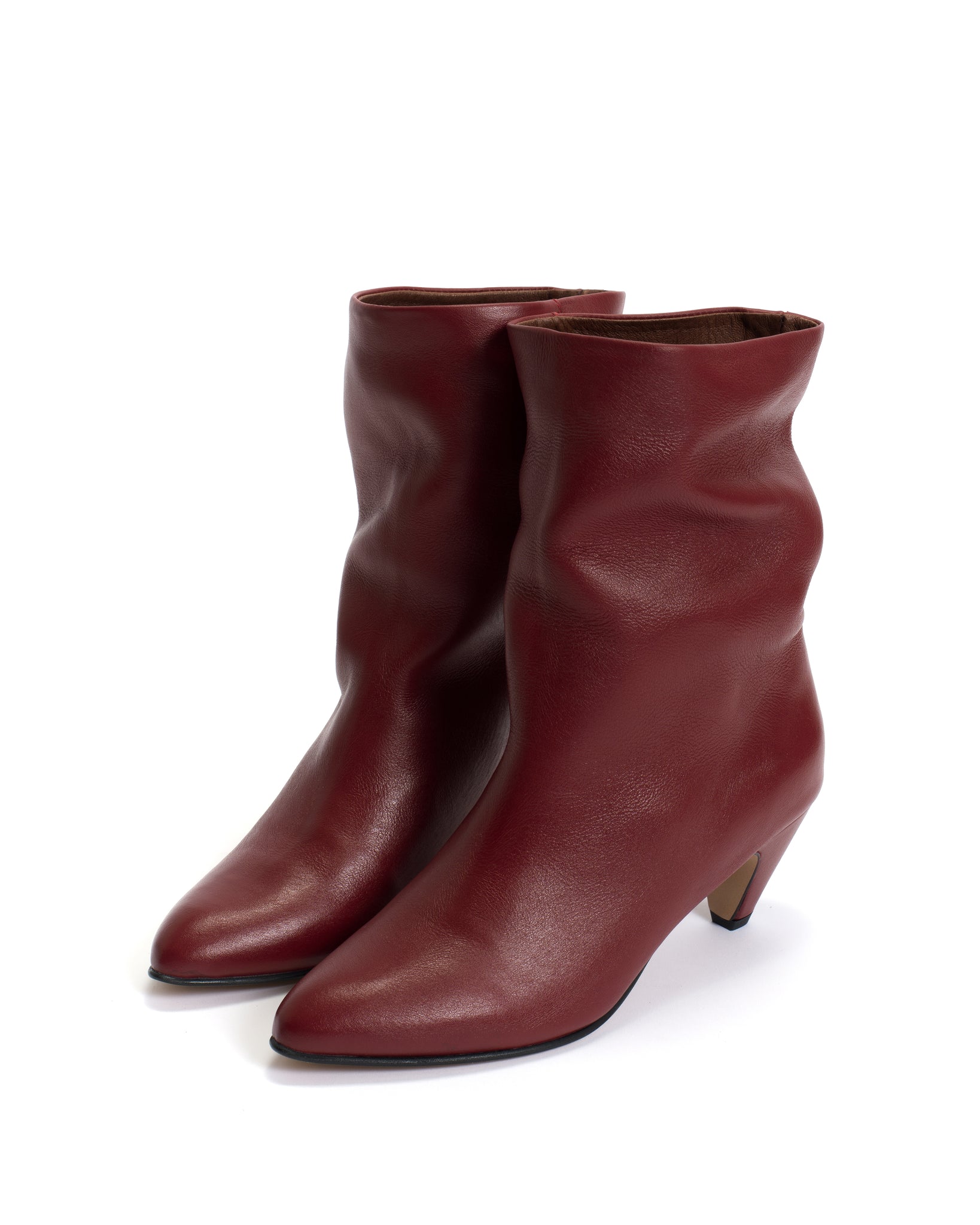 Vully 50 stiletto Soft calf Pomegranate - Anonymous Copenhagen