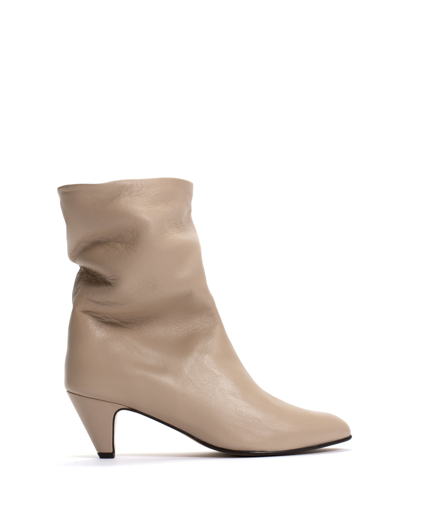 Vully 50 stiletto Soft calf Biskit beige - Anonymous Copenhagen
