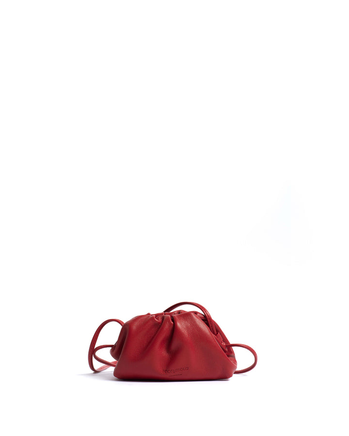 anonymous copenhagen Enuice petite purse Silky lamb Ruby red