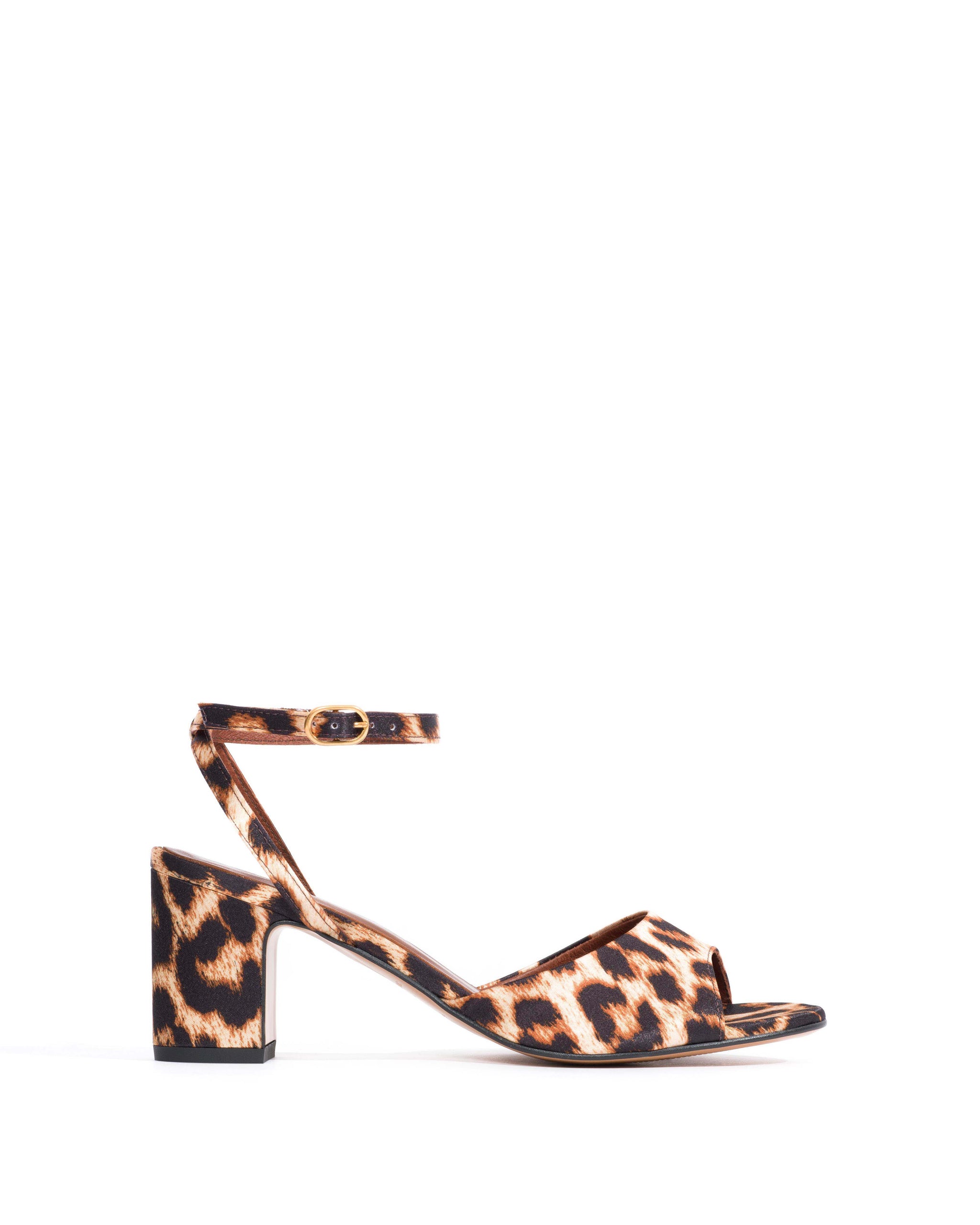 Jolie 55 Satin print Leopard - Anonymous Copenhagen Heels