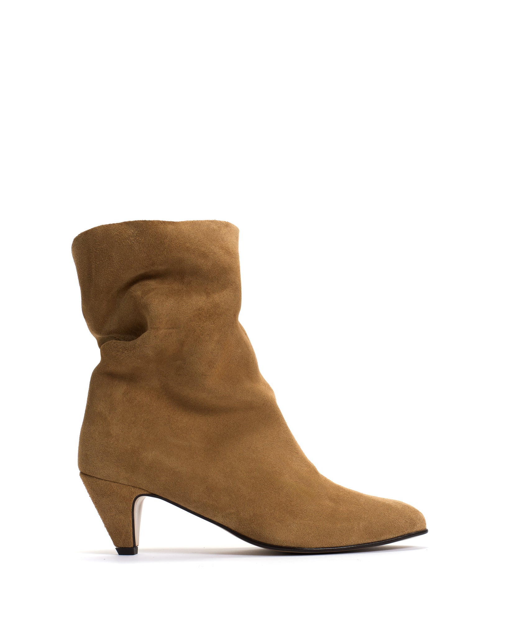 Vully 50 stiletto calf suede cinnamon - Anonymous Copenhagen