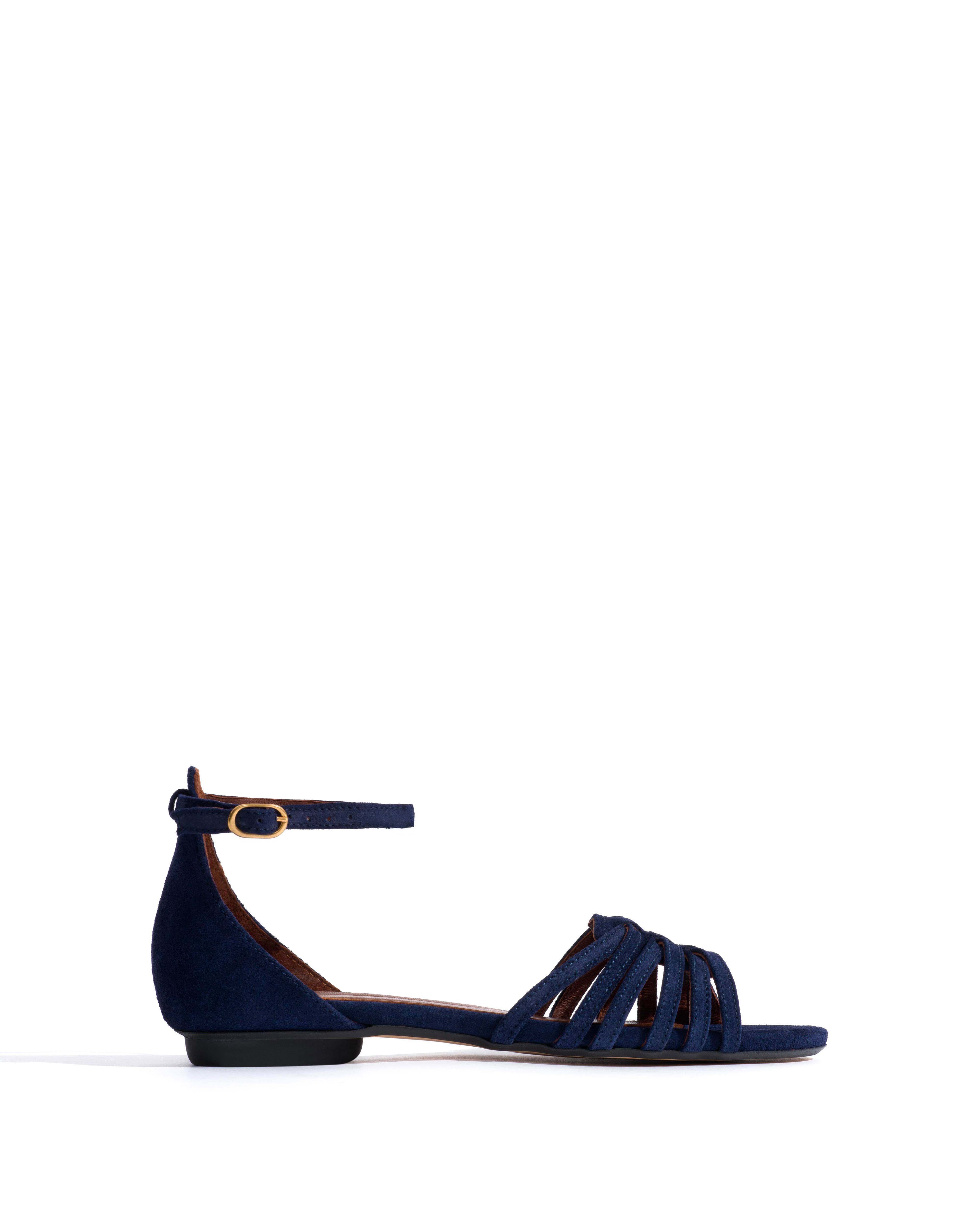 Mareike 10 Calf suede Ink blue