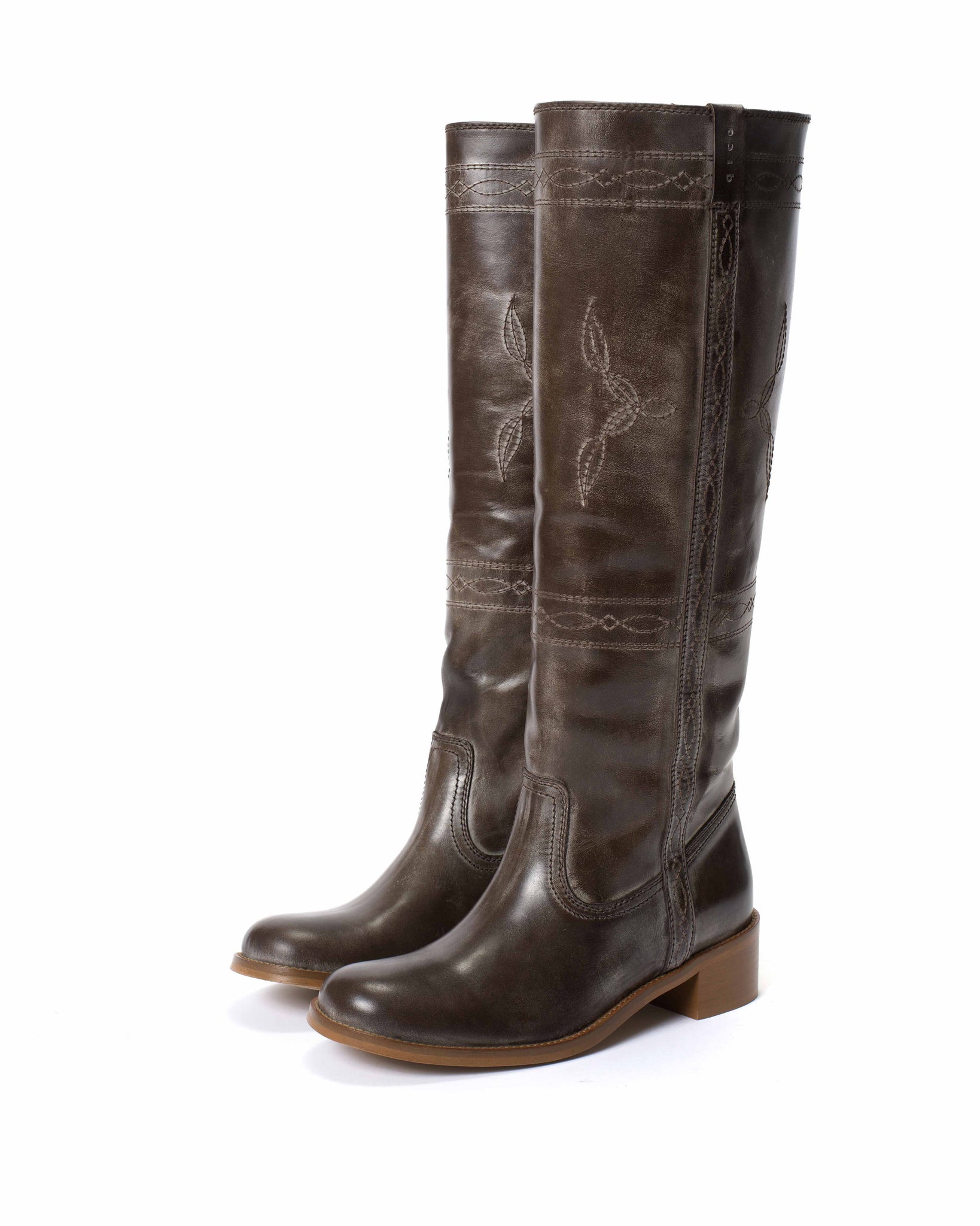Dico Ann Western stitch Escovado Dark brown - Anonymous Copenhagen