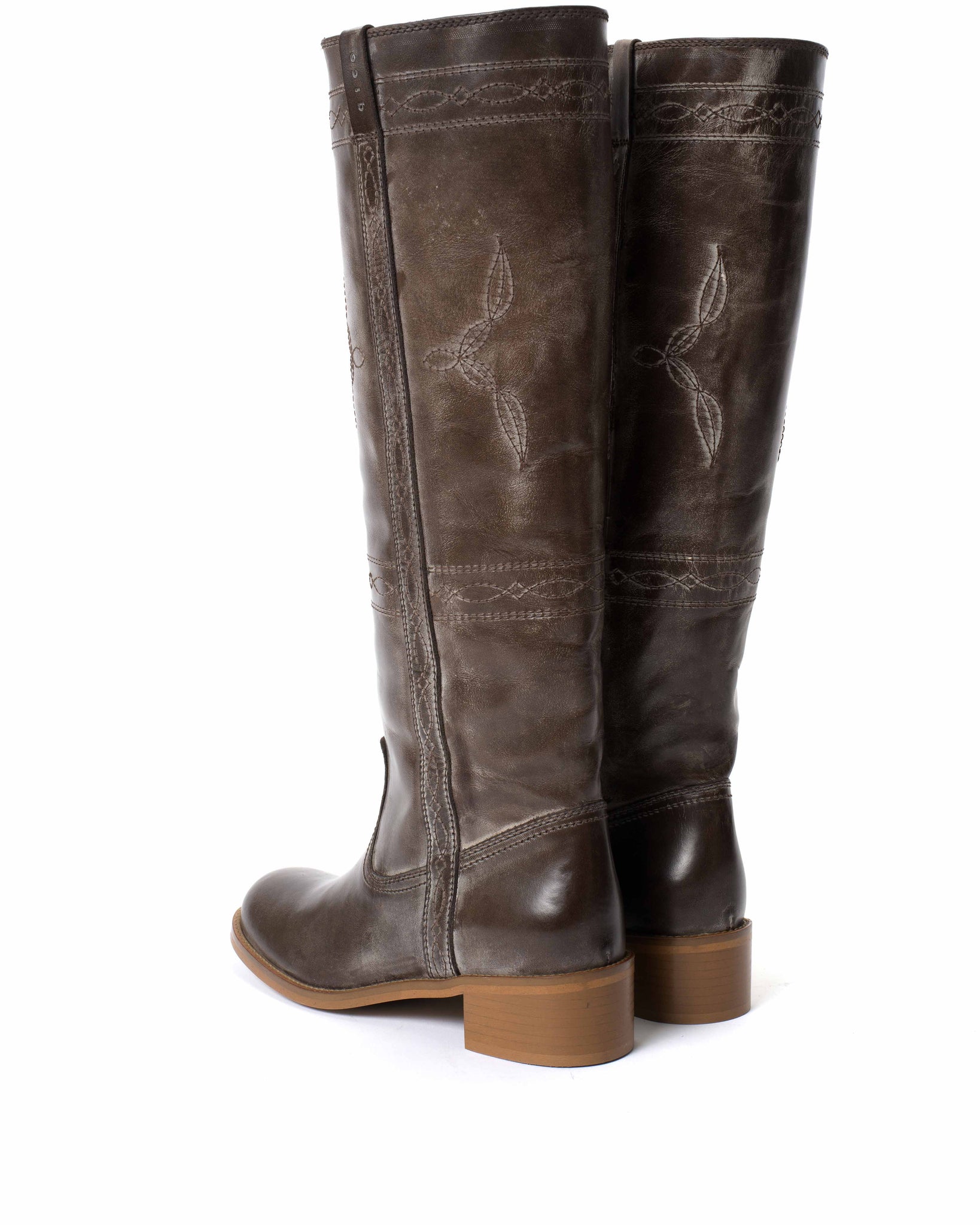 Dico Ann Western stitch Escovado Dark brown - Anonymous Copenhagen