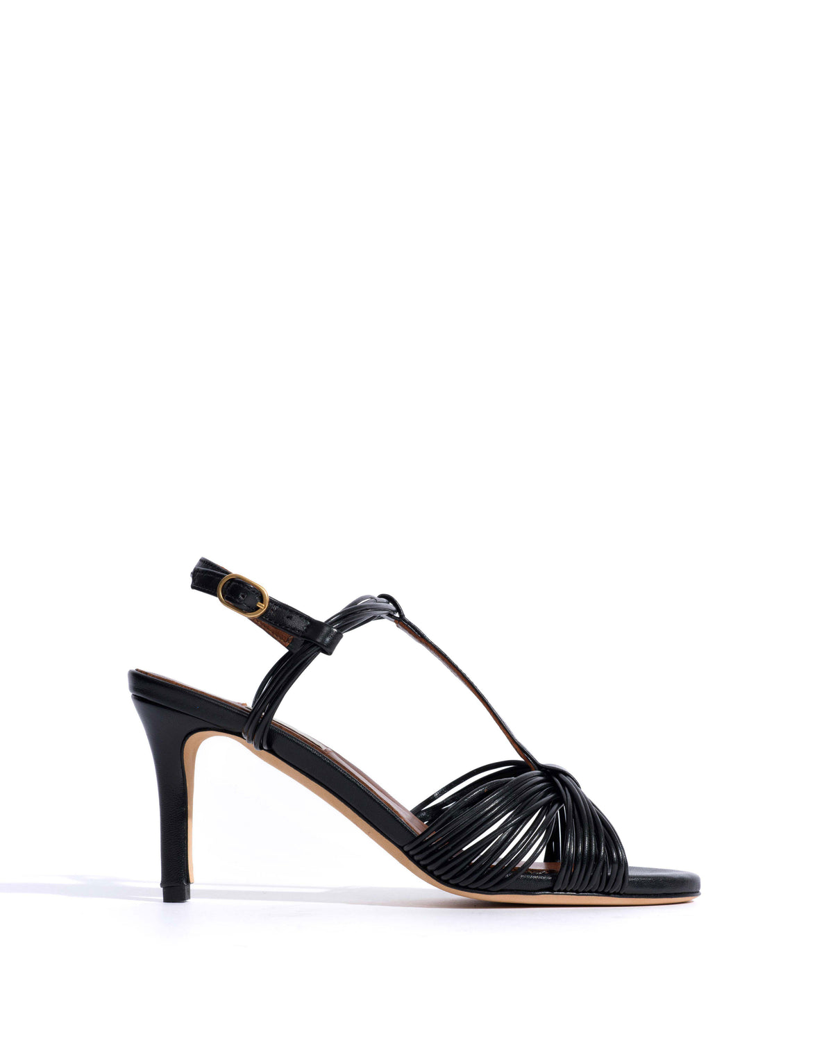 Alessandra 75 Shiny lamb Black