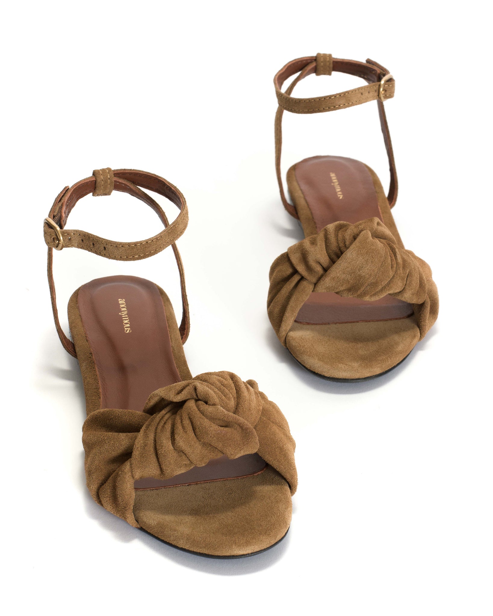 Aliza 10 Calf suede Cinnamon - Anonymous Copenhagen