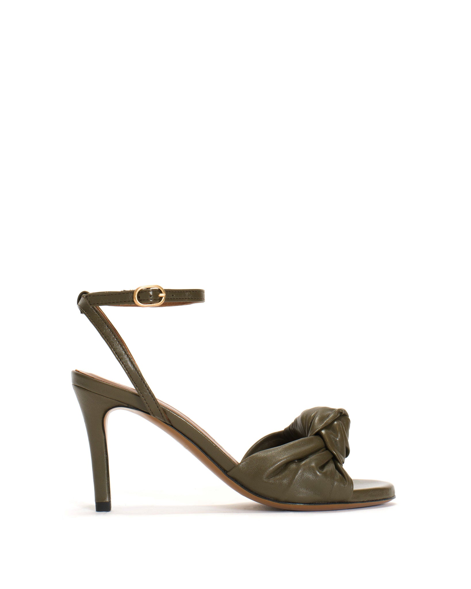 Aliza 75 Shiny lamb Olive green - Anonymous Copenhagen