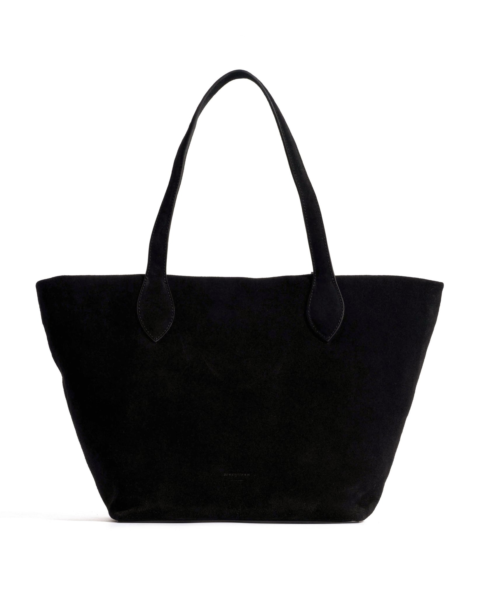 Arya carryall bag Calf suede Black - Anonymous Copenhagen