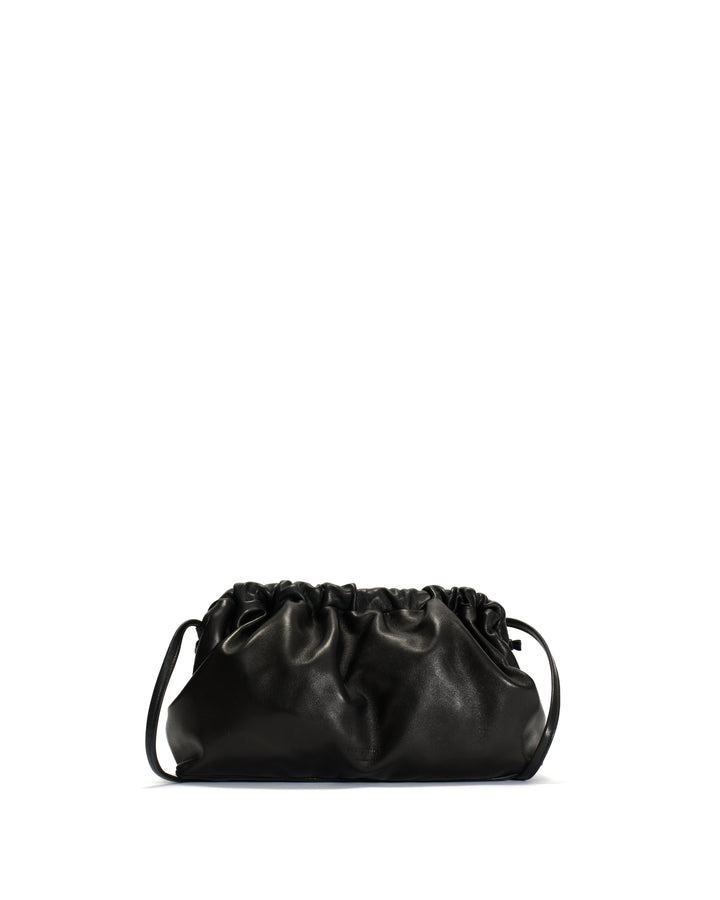 anonymous copenhagen Hally grand cloud bag Shiny lamb Black