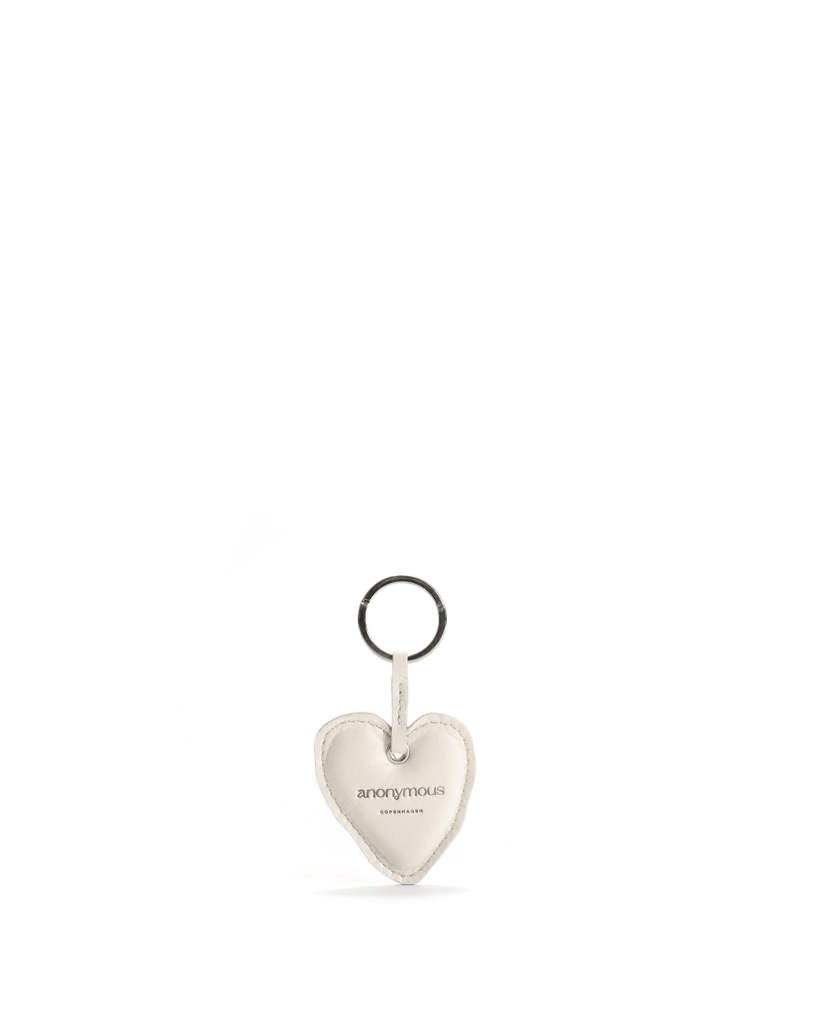 Keyring Soft calf Milk white - Anonymous Copenhagen