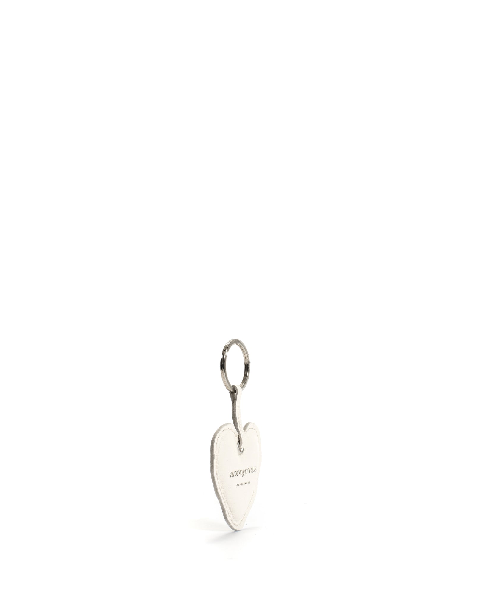 Keyring Soft calf Milk white - Anonymous Copenhagen