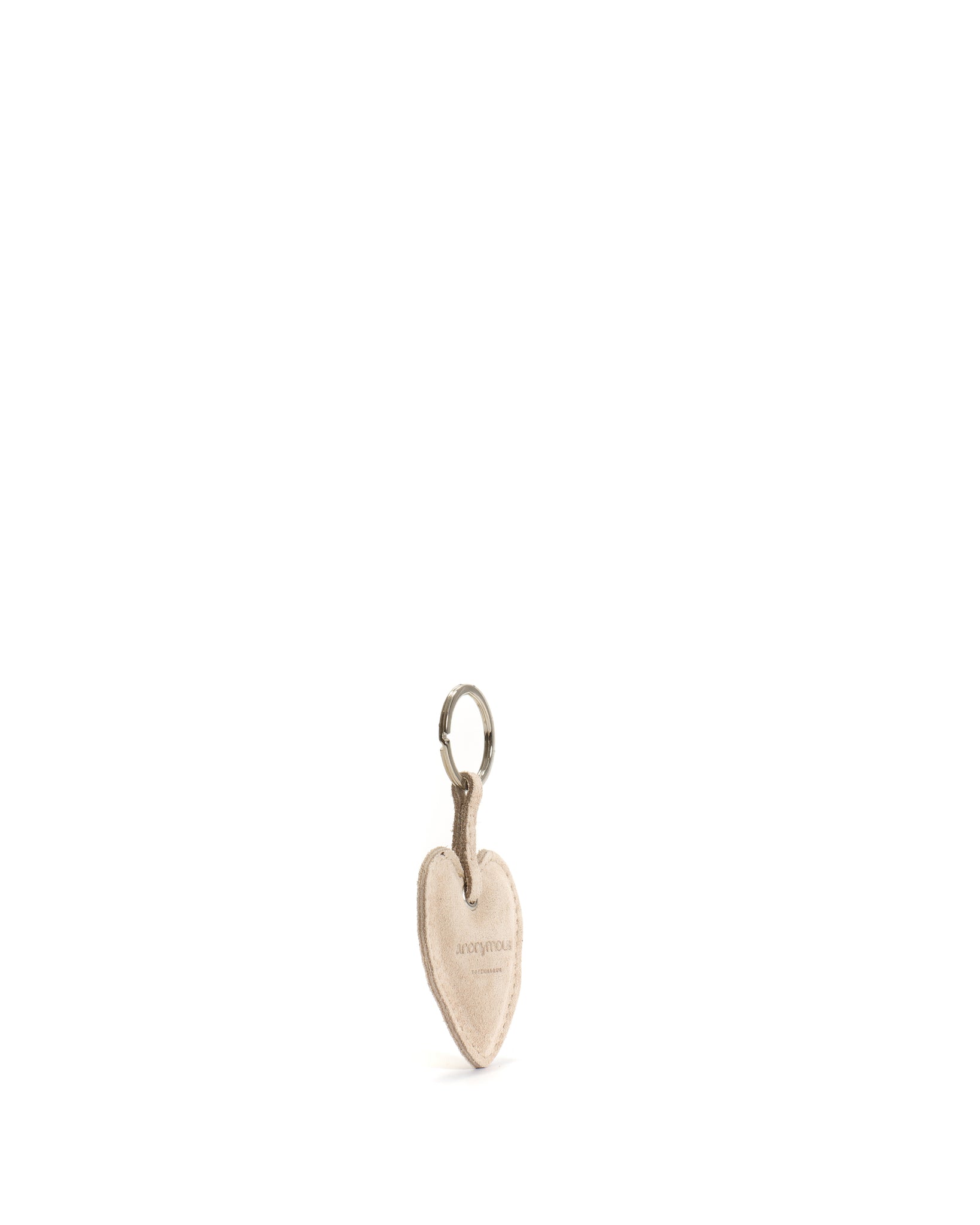 Keyring Calf suede Vanilla cream - Anonymous Copenhagen