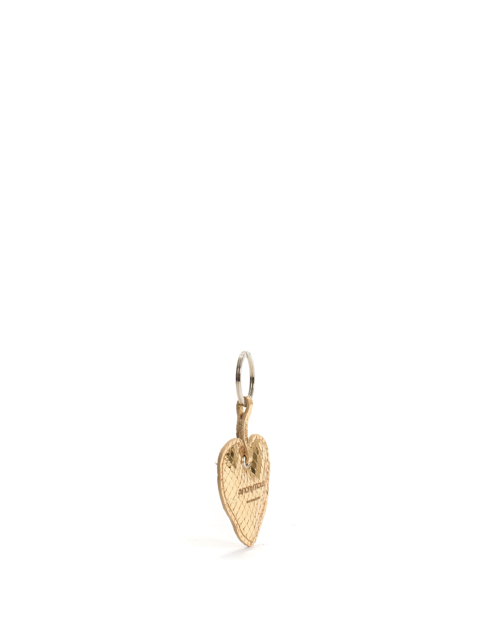 Keyring Snake metallic calf Gold - Anonymous Copenhagen