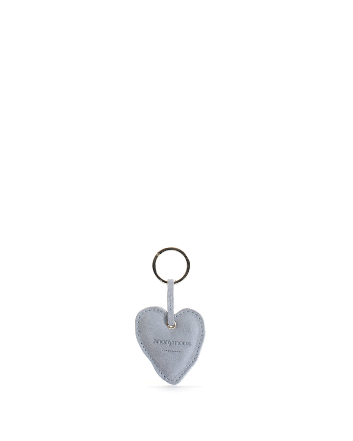 anonymous copenhagen Keyring Calf suede Lichen blue
