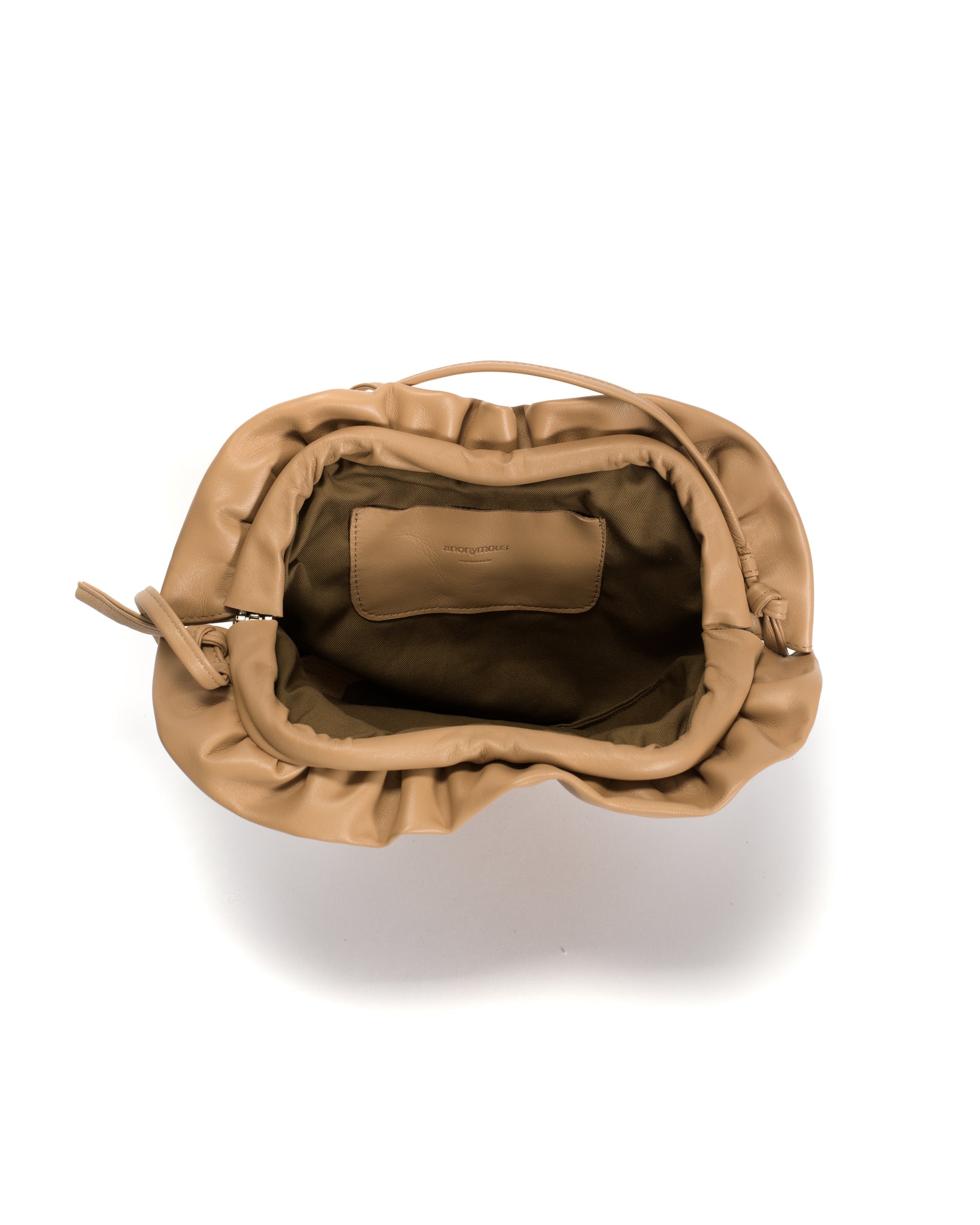 Zally heart bag Shiny lamb Stone - Anonymous Copenhagen