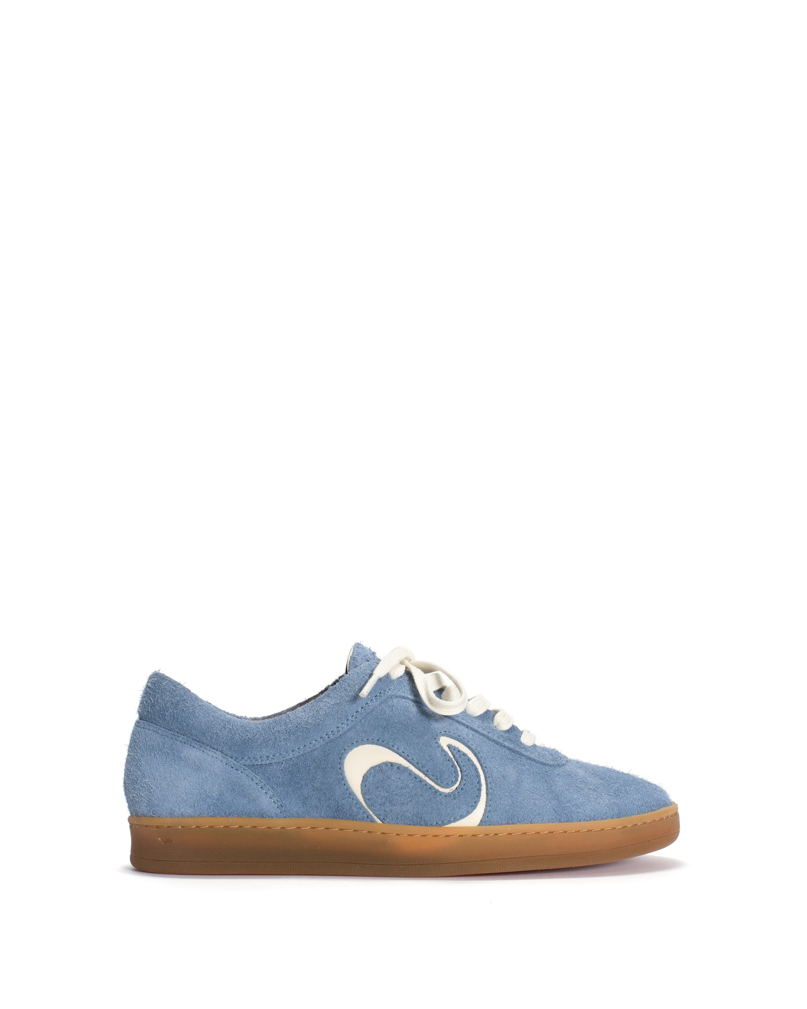 Blaire hevea Plushed calf suede Lichen blue - Anonymous Copenhagen