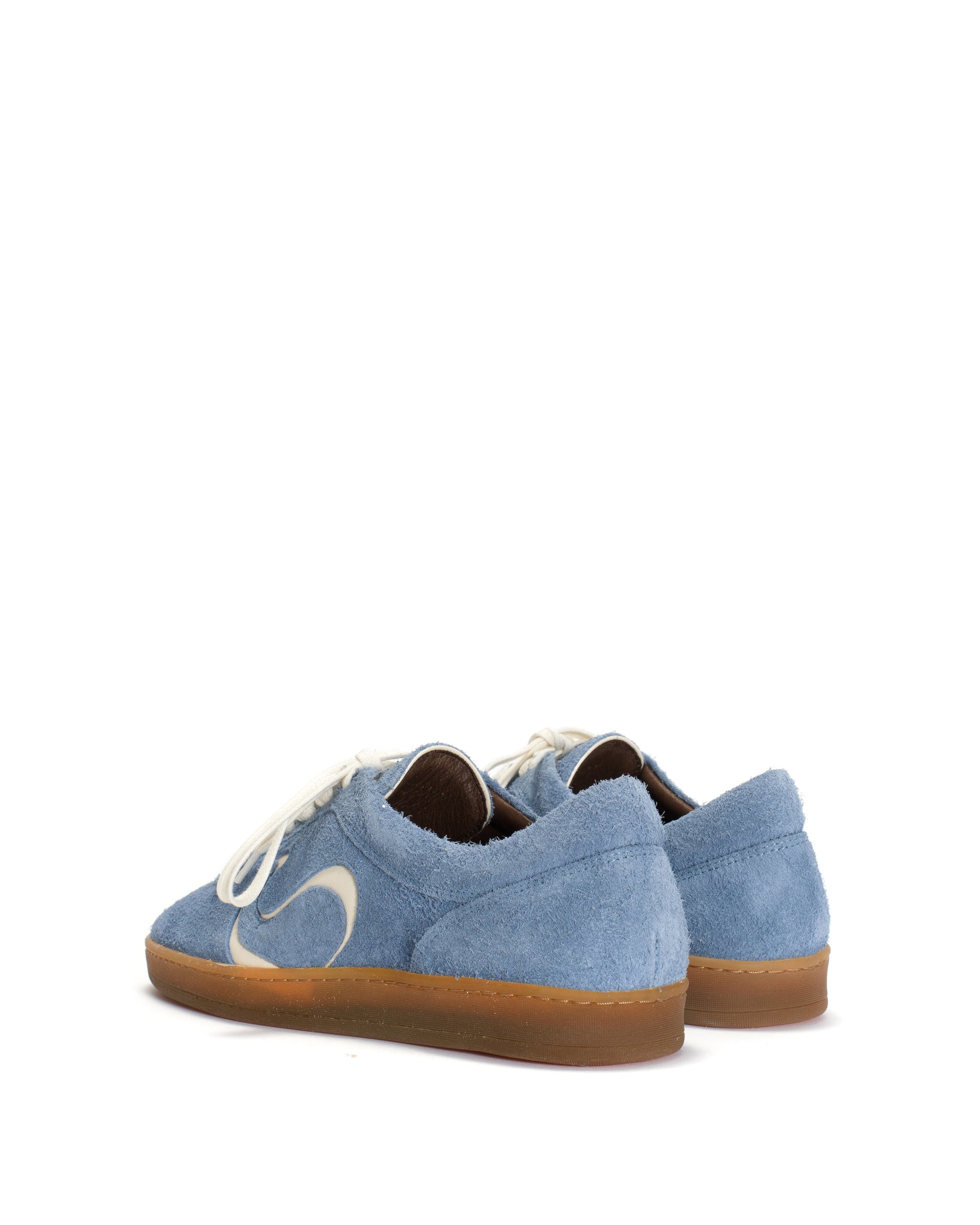 Blaire hevea Plushed calf suede Lichen blue - Anonymous Copenhagen