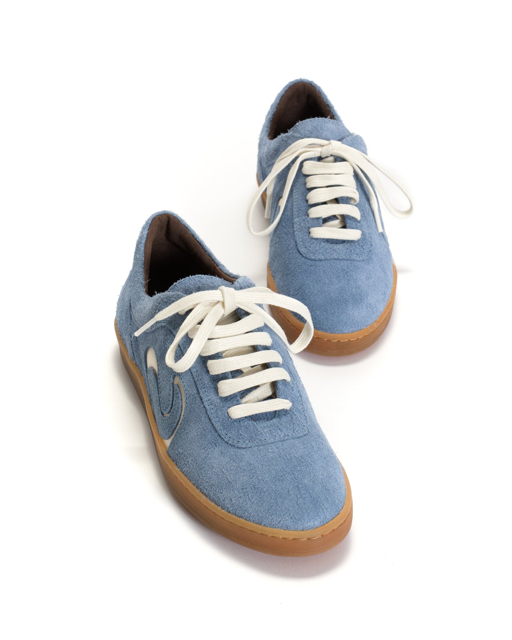 Blaire hevea Plushed calf suede Lichen blue - Anonymous Copenhagen