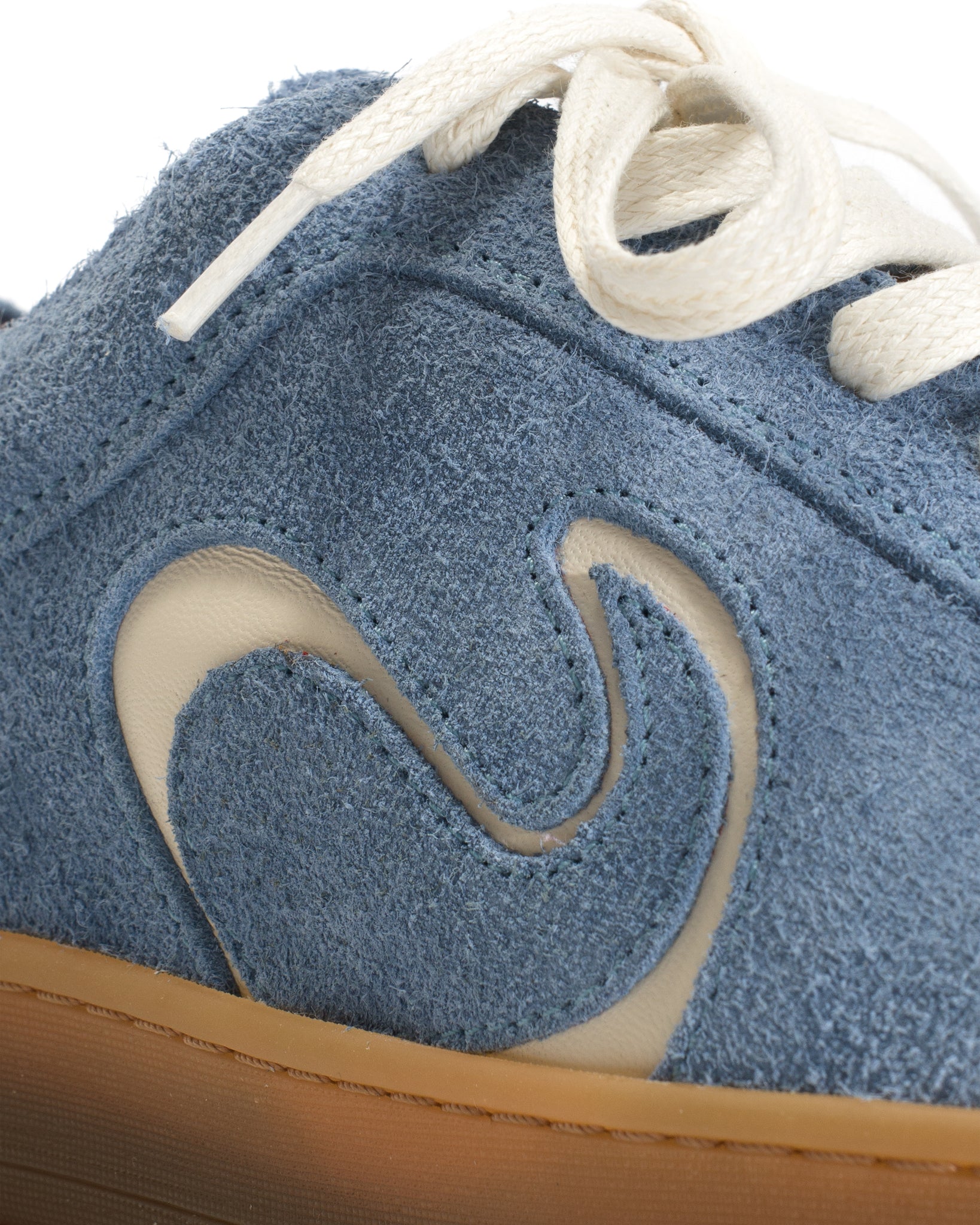 Blaire hevea Plushed calf suede Lichen blue - Anonymous Copenhagen