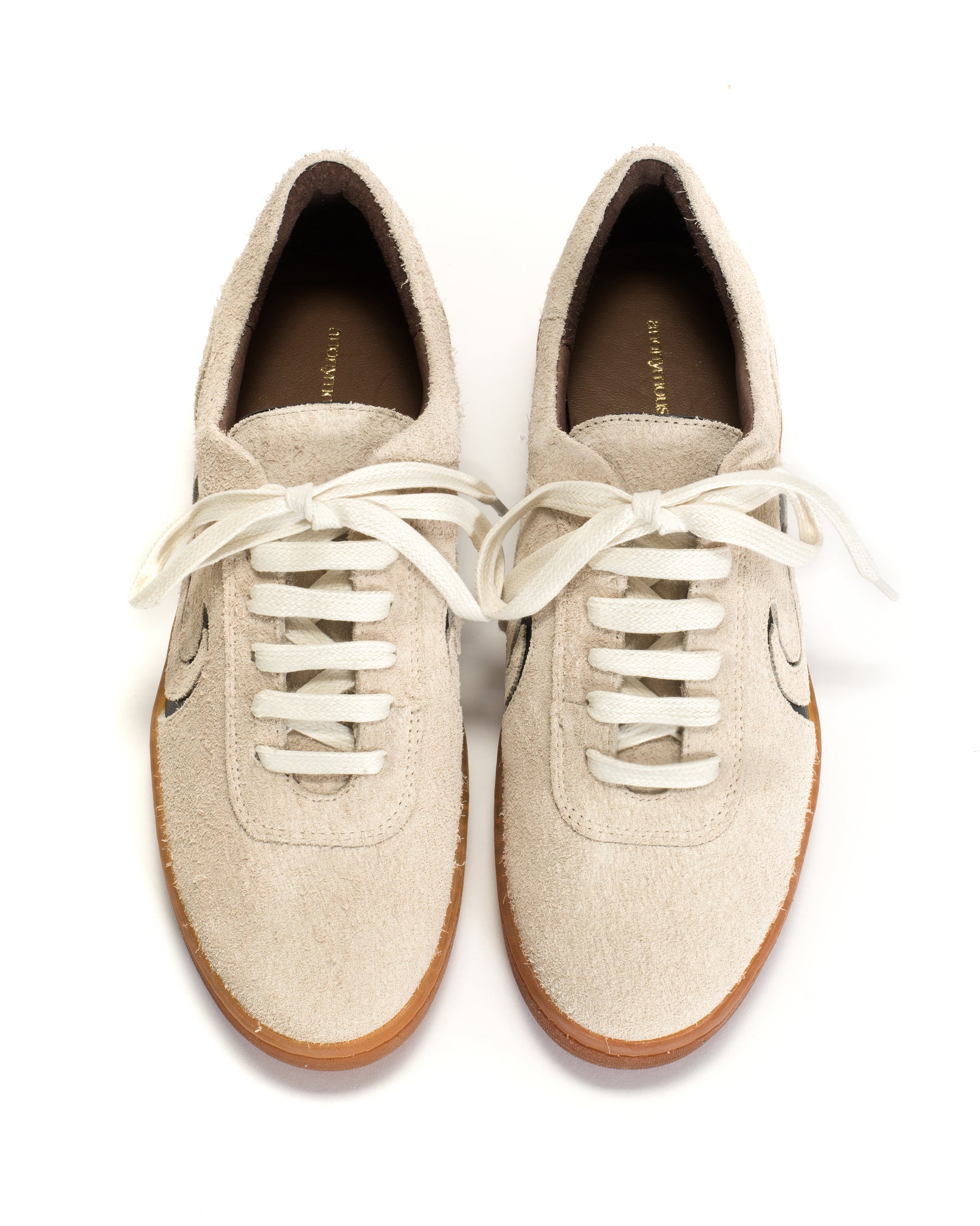 Blaire hevea Plushed calf suede Vanilla cream - Anonymous Copenhagen
