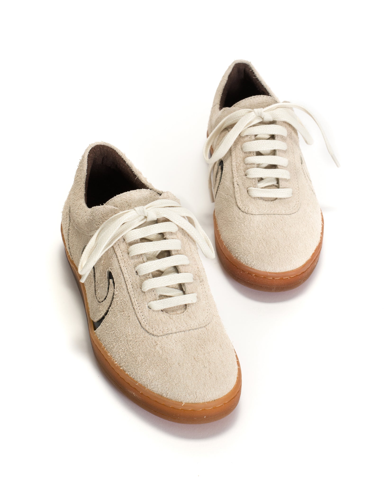 Blaire hevea Plushed calf suede Vanilla cream - Anonymous Copenhagen