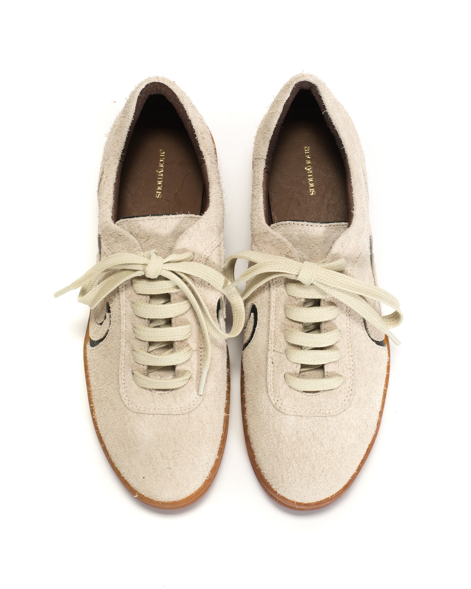 Blaire hevea Plushed calf suede Vanilla cream - Anonymous Copenhagen