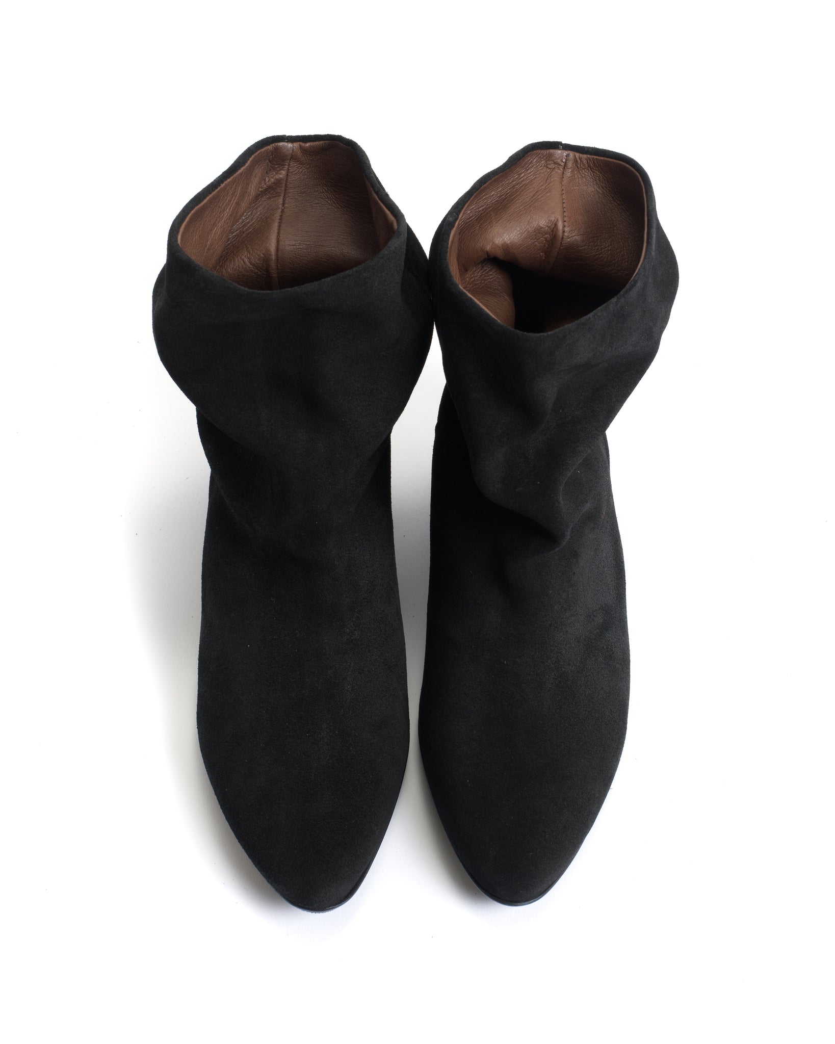 Vully 20 flat Calf suede Black - Anonymous Copenhagen