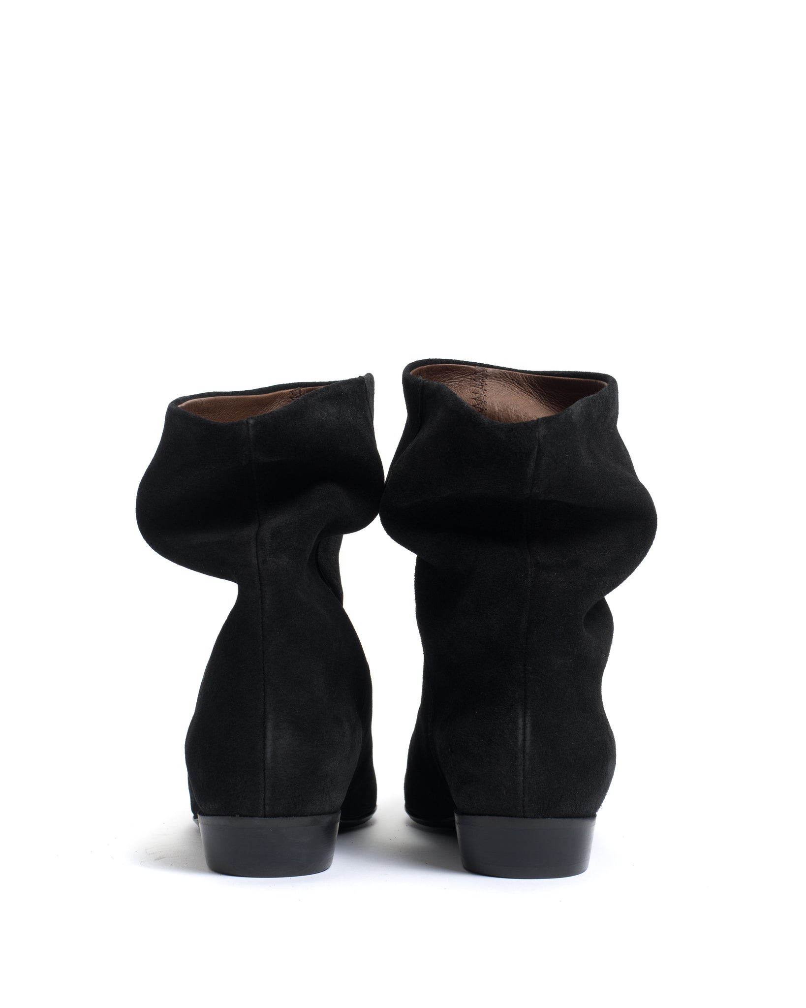 Vully 20 flat Calf suede Black - Anonymous Copenhagen