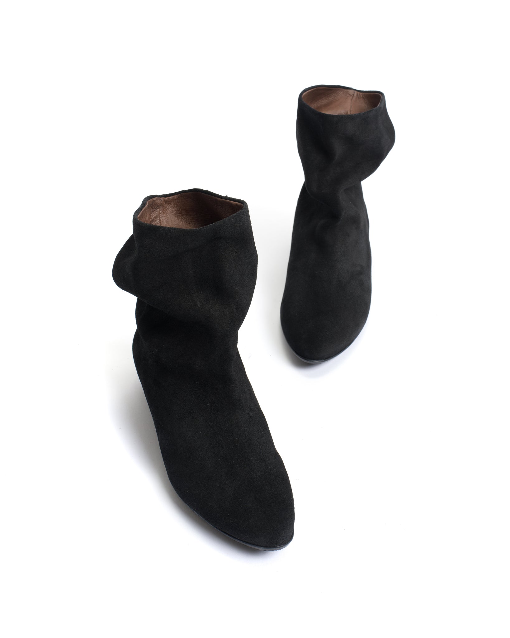 Vully 20 flat Calf suede Black - Anonymous Copenhagen