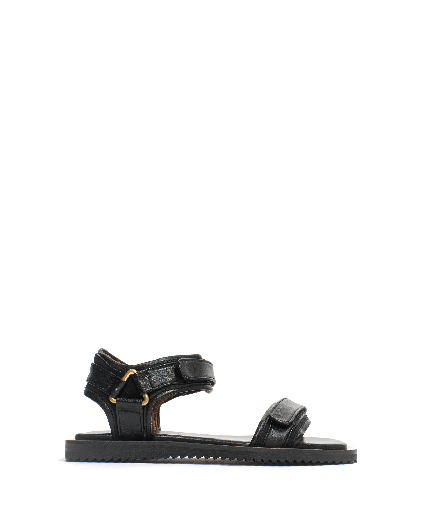 Shantell flats Shiny lamb Black - Anonymous Copenhagen