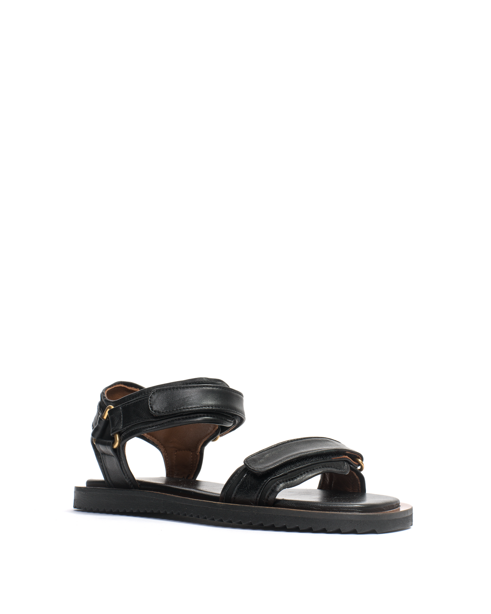 Shantell flats Shiny lamb Black - Anonymous Copenhagen