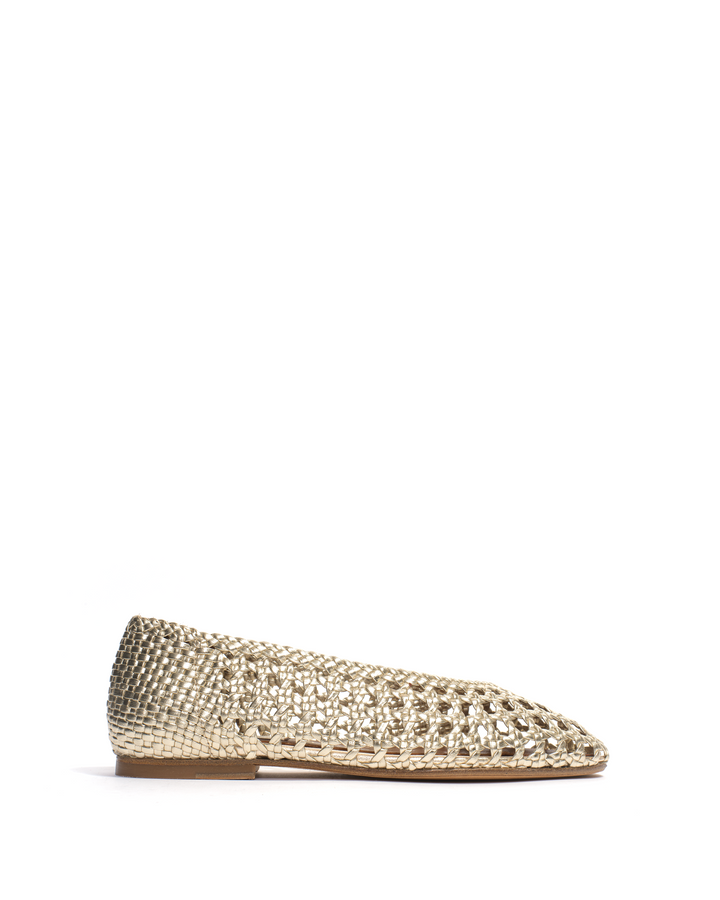 anonymous copenhagen Sessi 10 Hand-braided leather Champagne