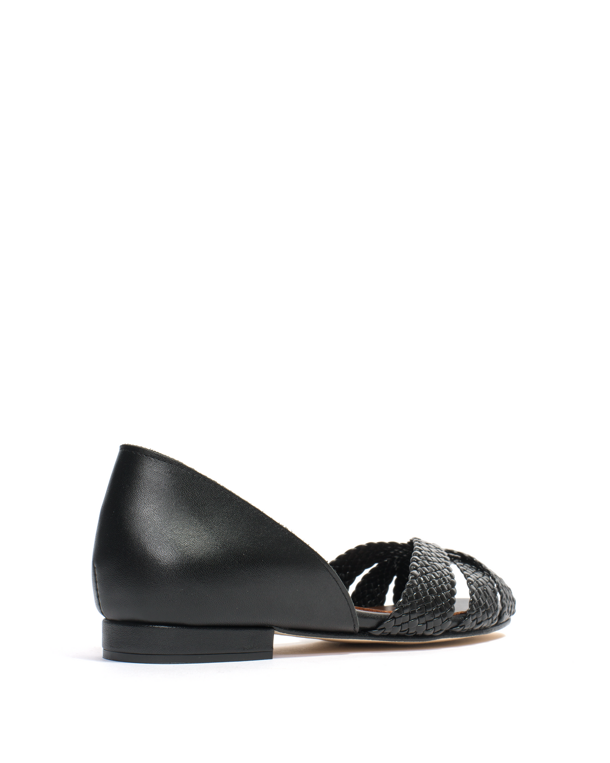 Sanni 20 hand-braided Hand-braided leather Black