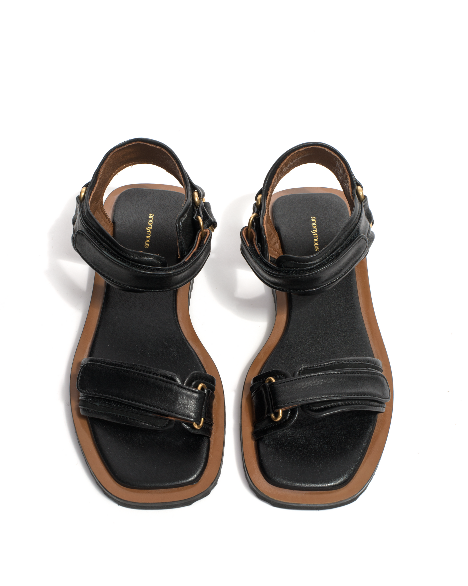 Shantell flats Shiny lamb Black - Anonymous Copenhagen