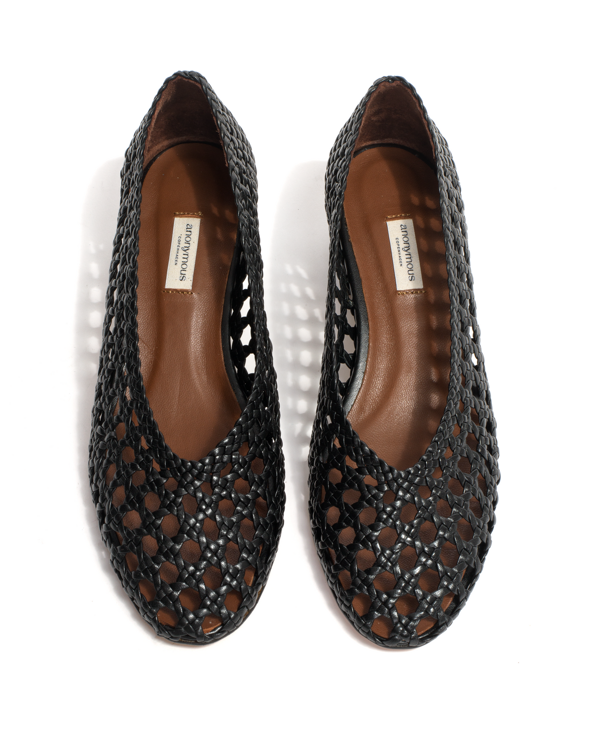 Sessi 40 hand-braided Hand-braided leather Black