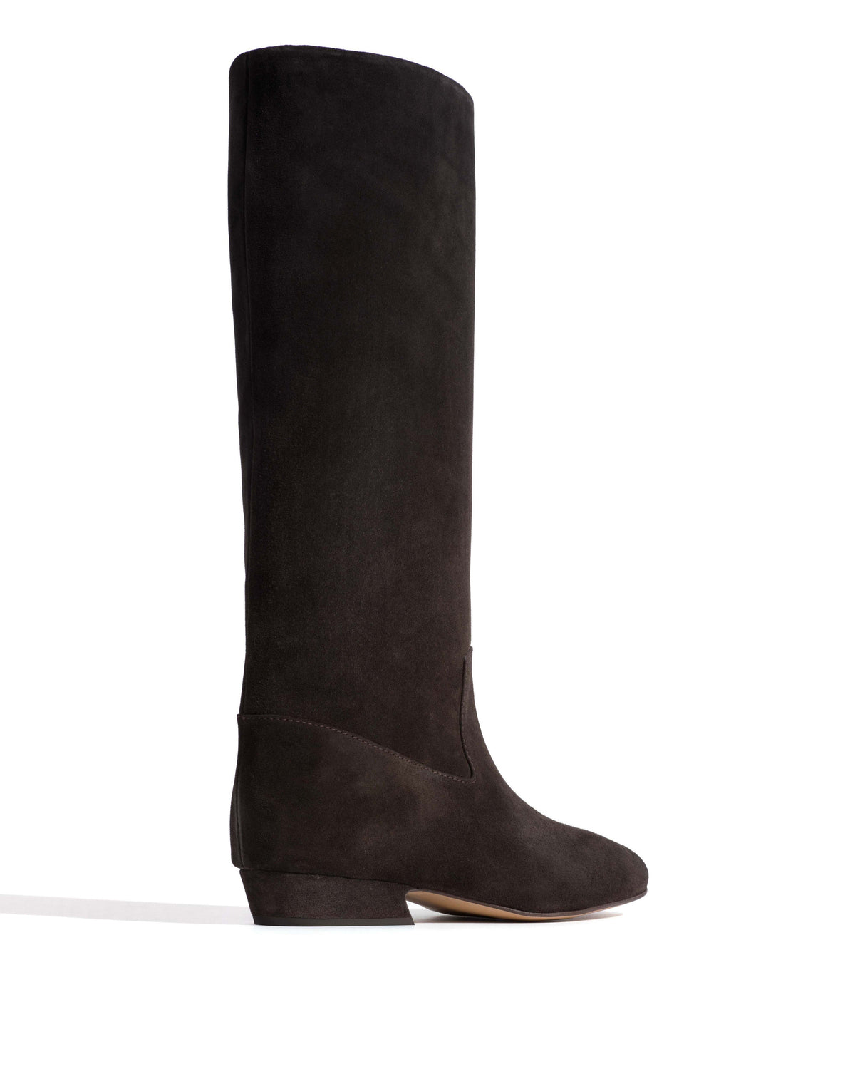 Trina 25 Calf suede Espresso brown