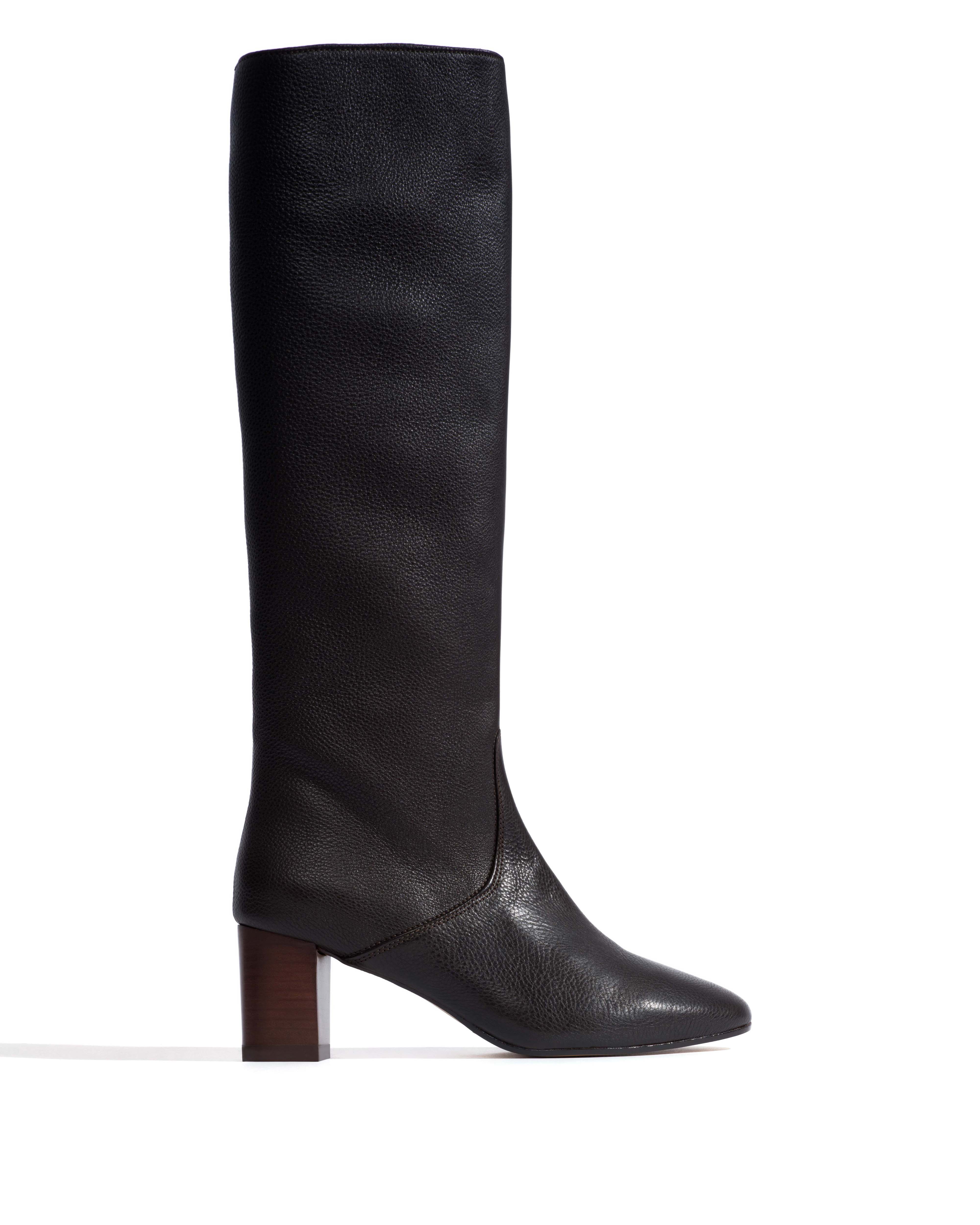 Henriette Natural grain soft calf Espresso brown