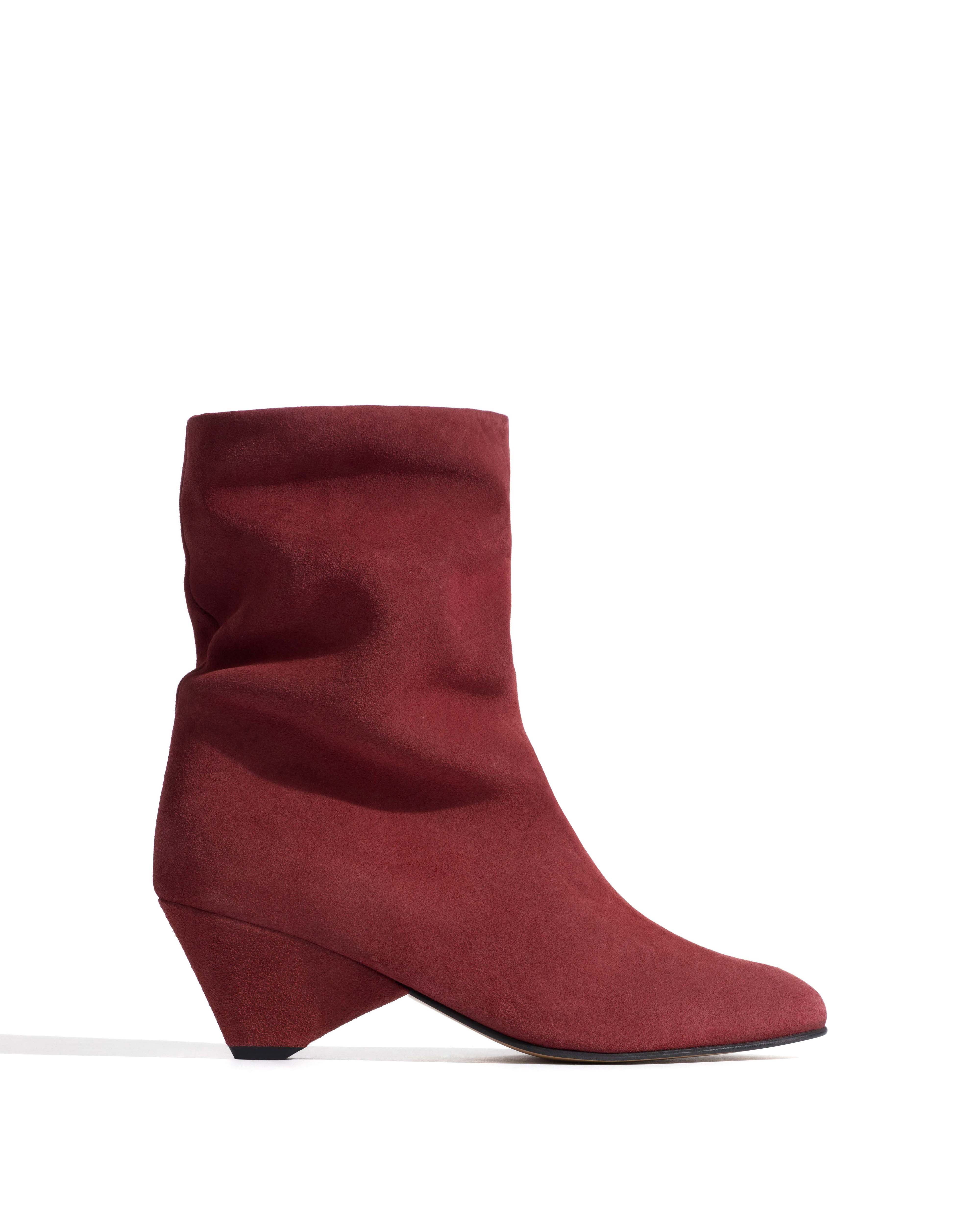 Vully 50 triangle Calf suede Pomegranate