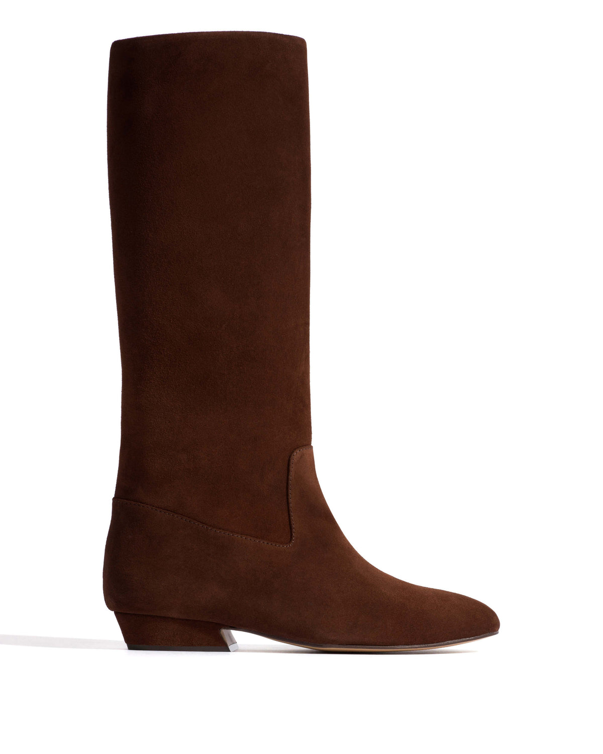Trina 25 Calf suede Chocolate