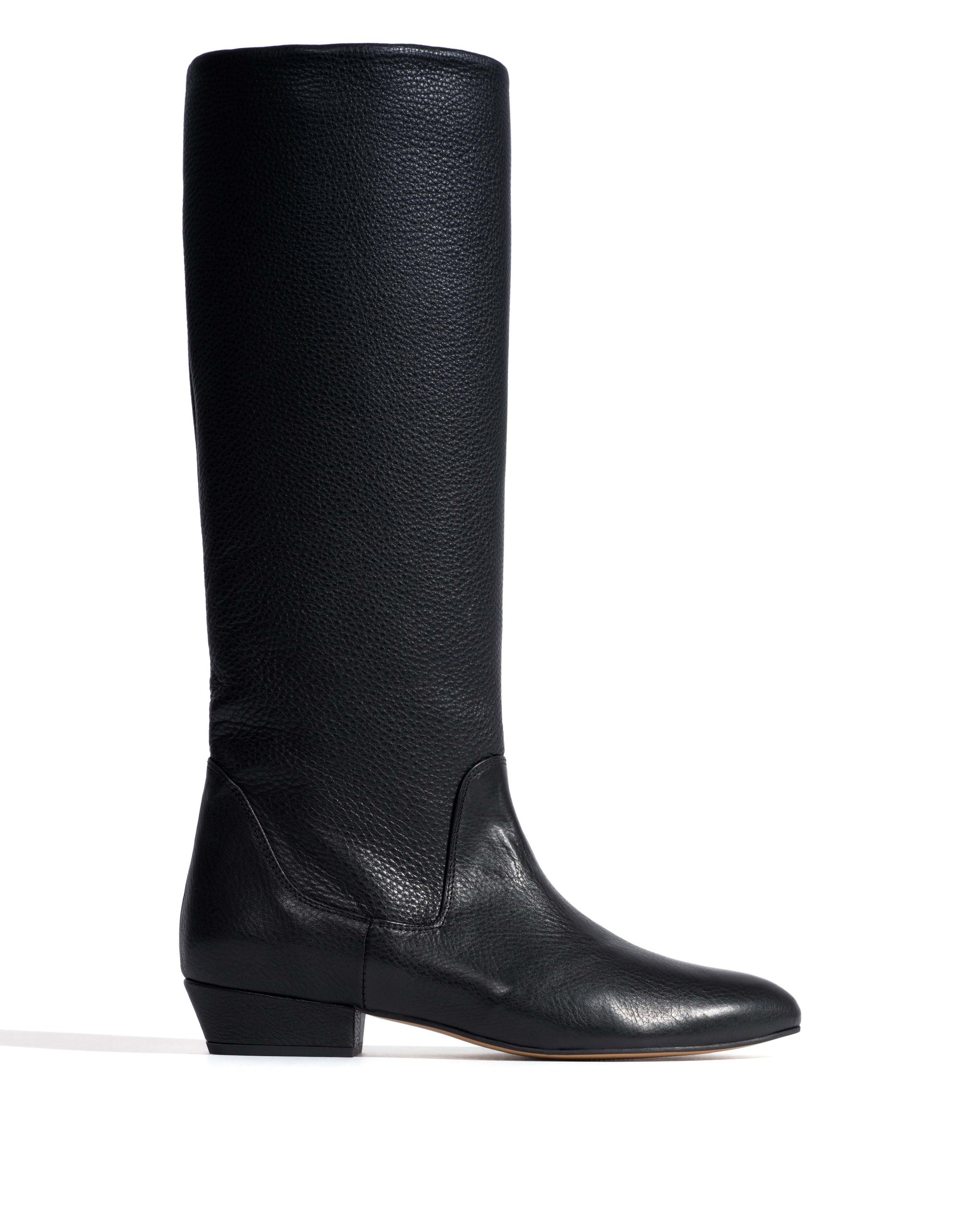Valle 20 Natural grain soft calf Black