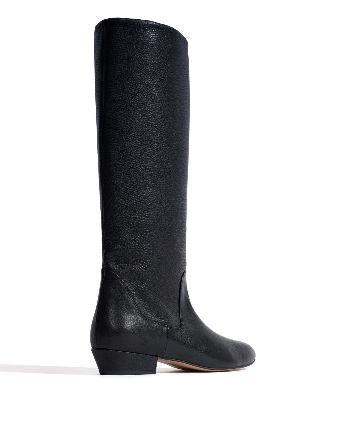 Valle 20 Natural grain soft calf Black
