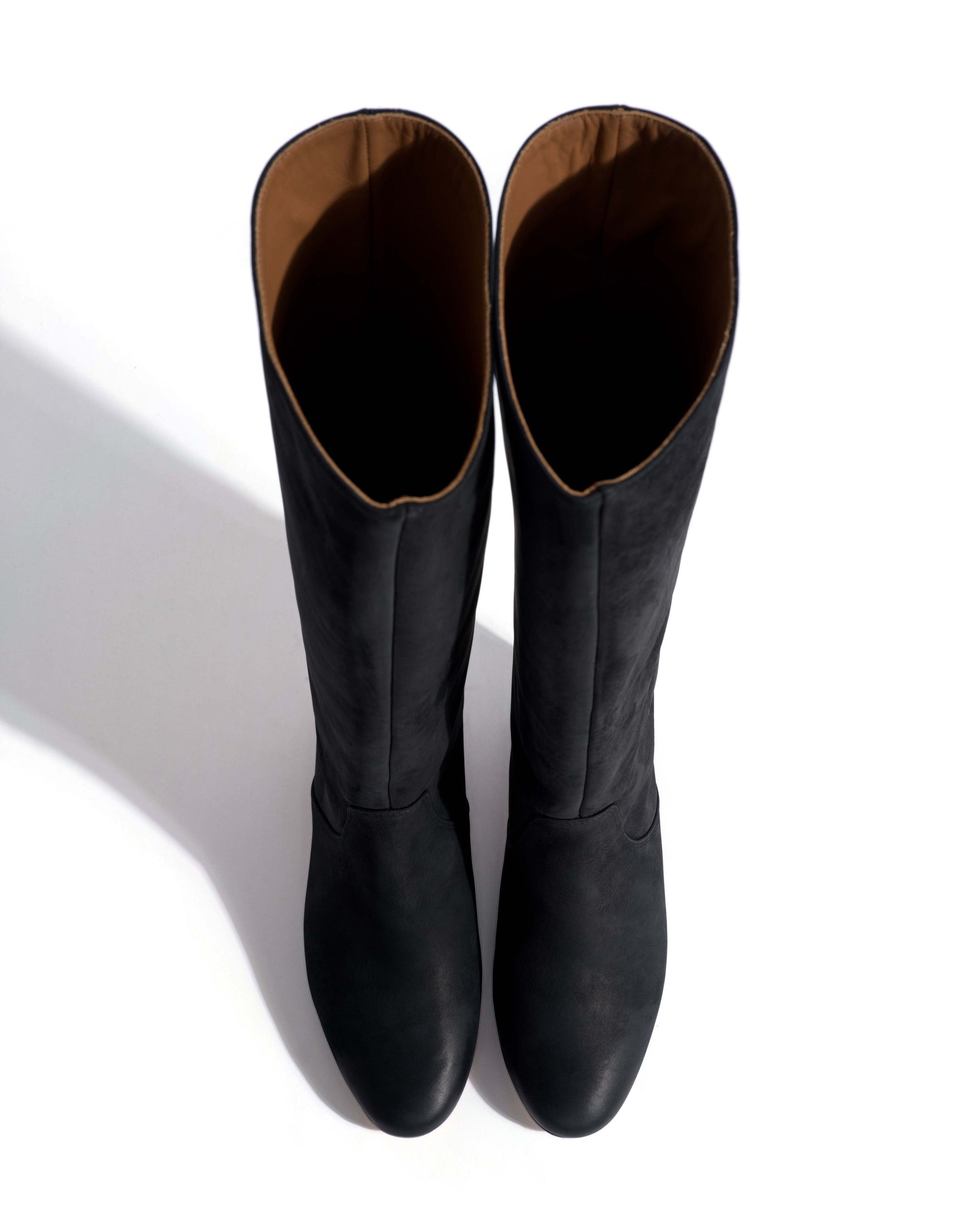 Henriette Soft nubuck calf Black