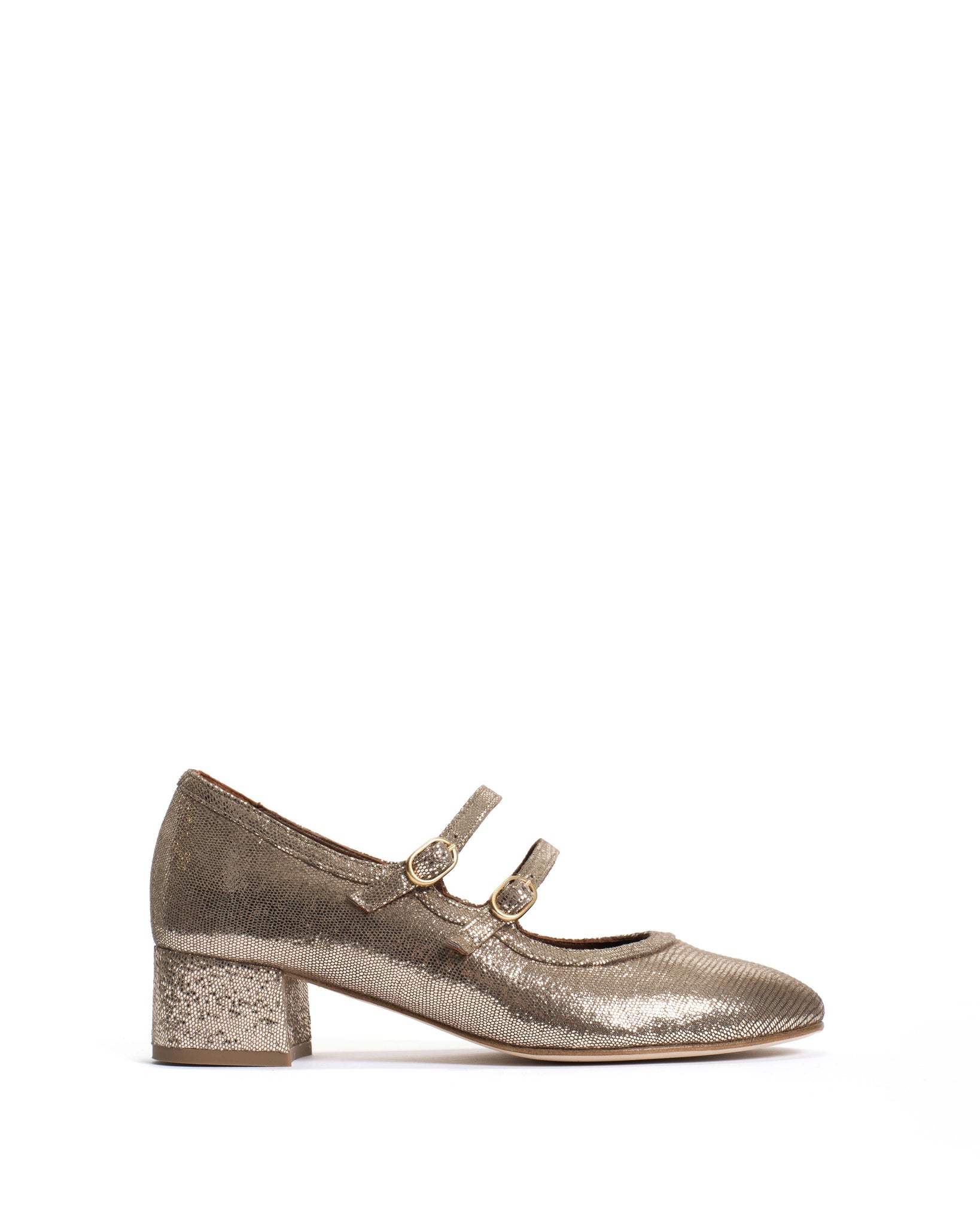Balie 40 Lizard metallic goat Vintage champagne - Anonymous Copenhagen