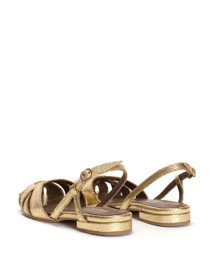 Banie 20 Crackled metallic goat Gold | Anonymous Copenhagen