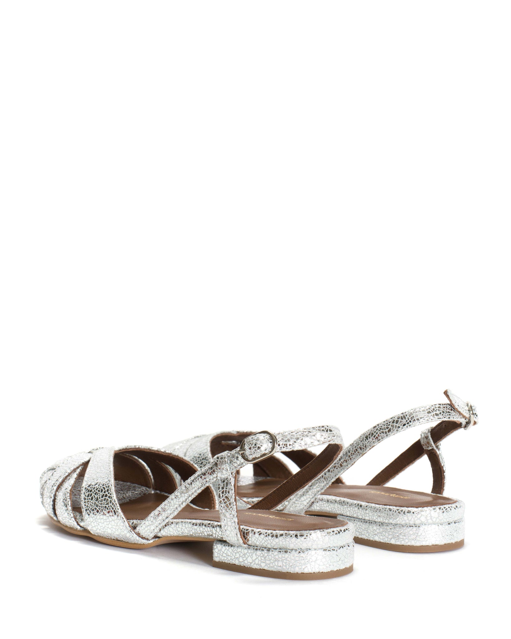 Banie 20 Crackled metallic goat Silver - Anonymous Copenhagen