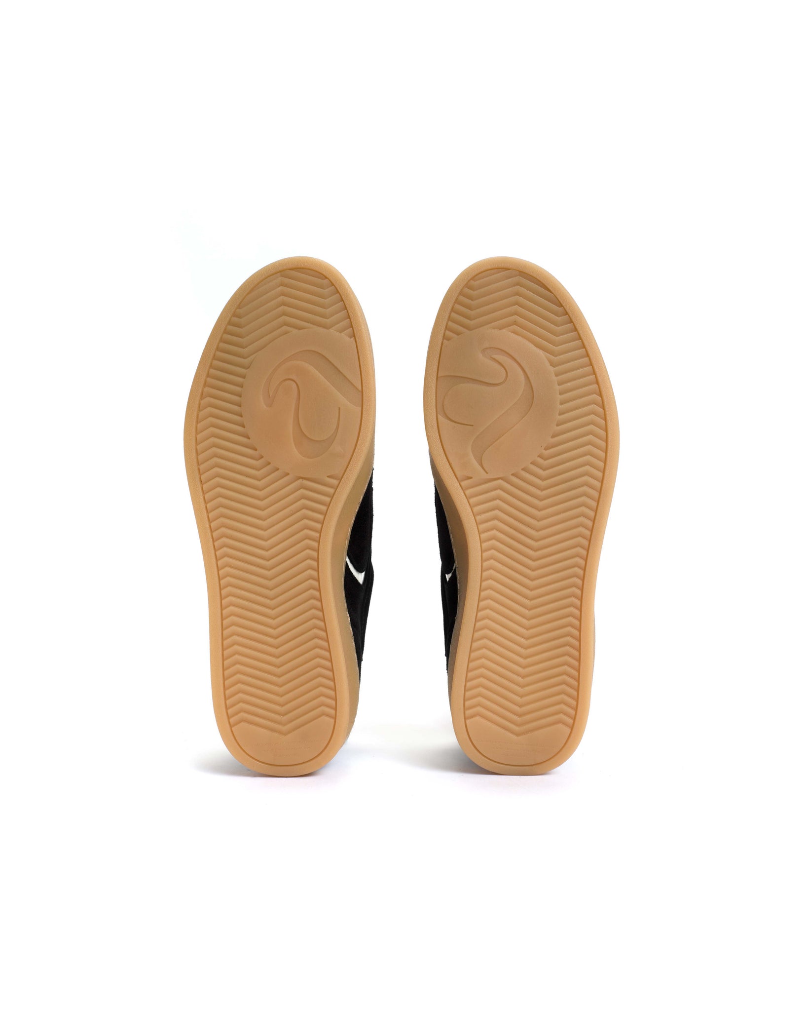 Blaire Calf suede & polished soft calf Black & white sand - Anonymous Copenhagen