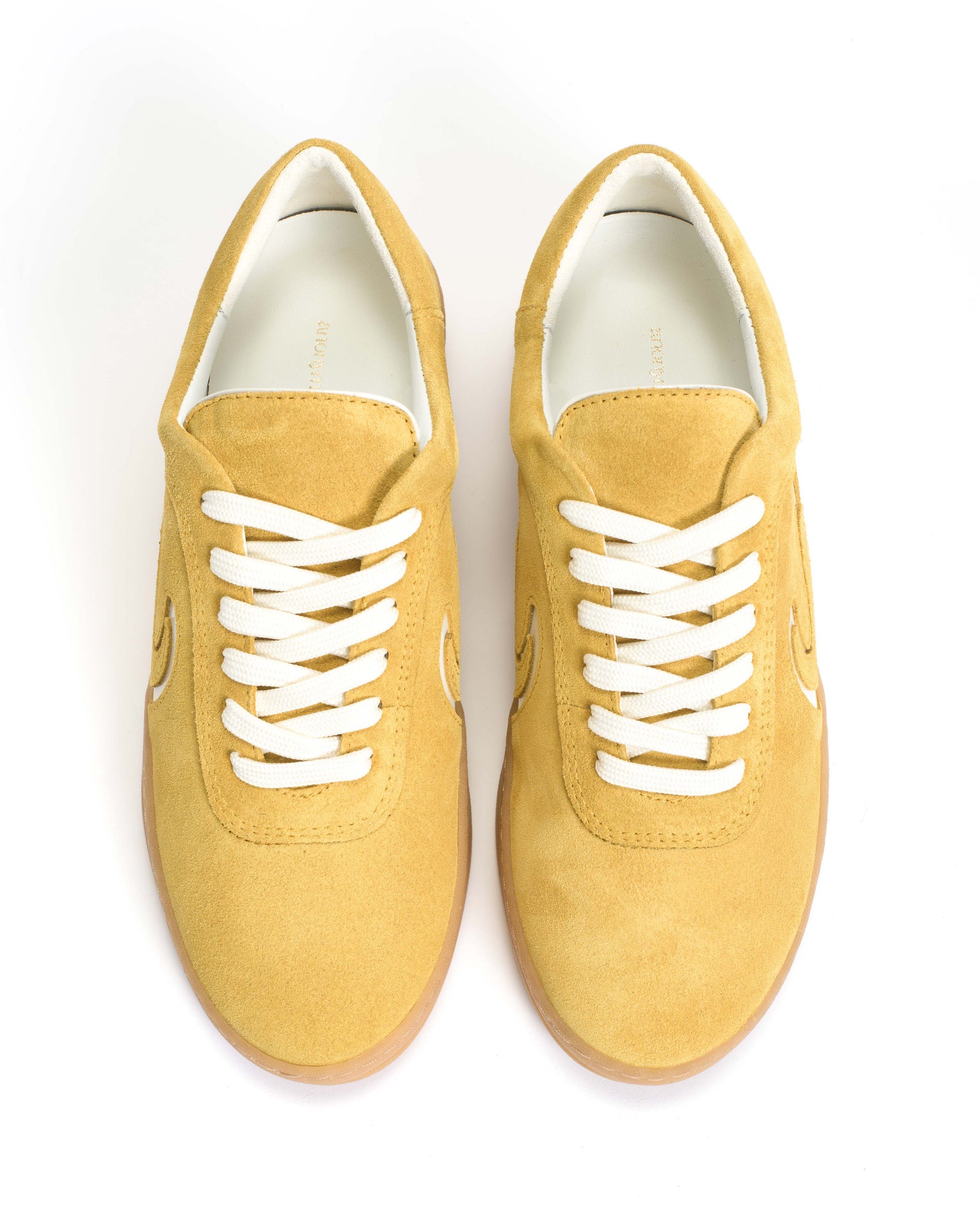 Blaire Calf suede & polished soft calf Pineapple ice & sand white - Anonymous Copenhagen