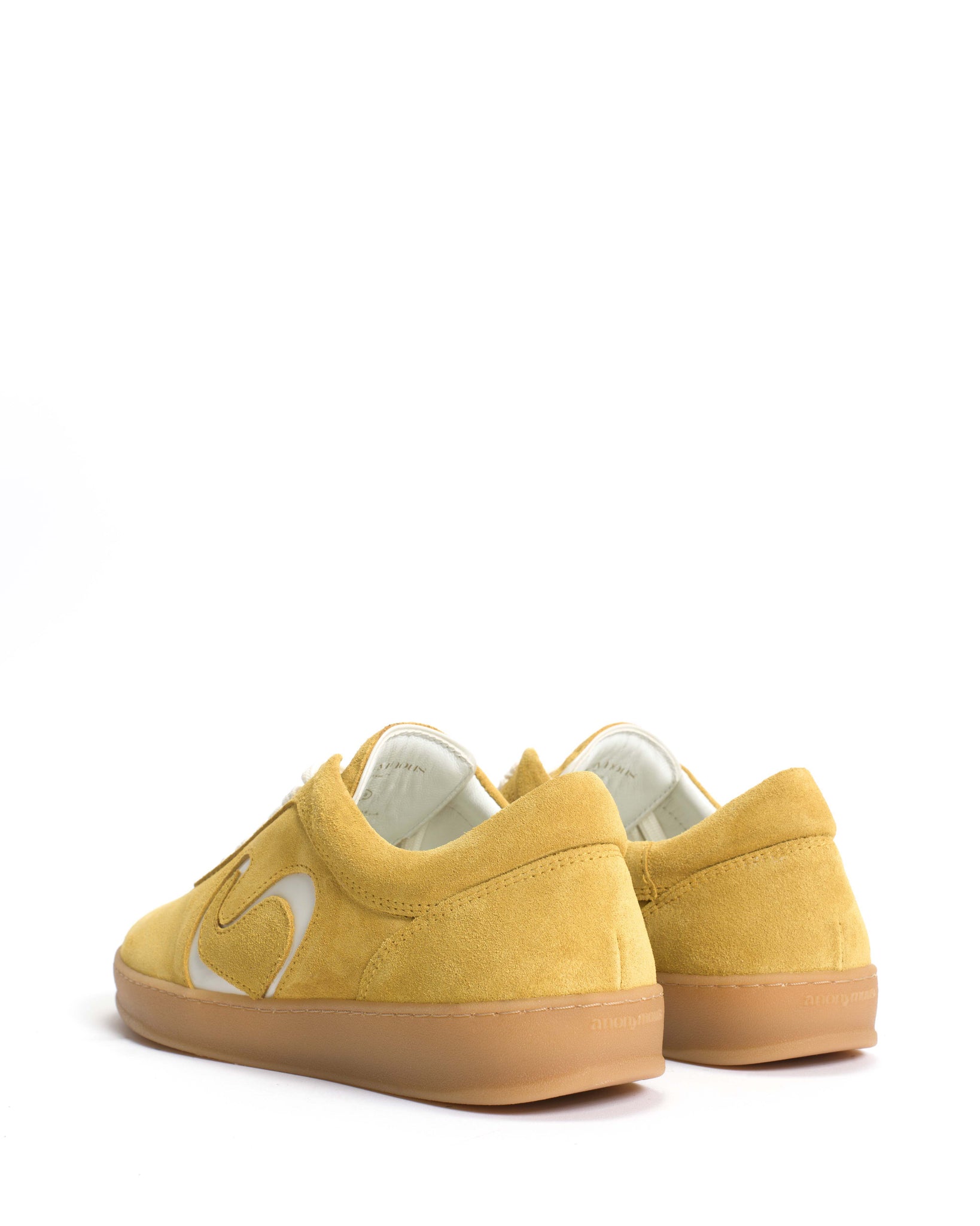 Blaire Calf suede & polished soft calf Pineapple ice & sand white - Anonymous Copenhagen