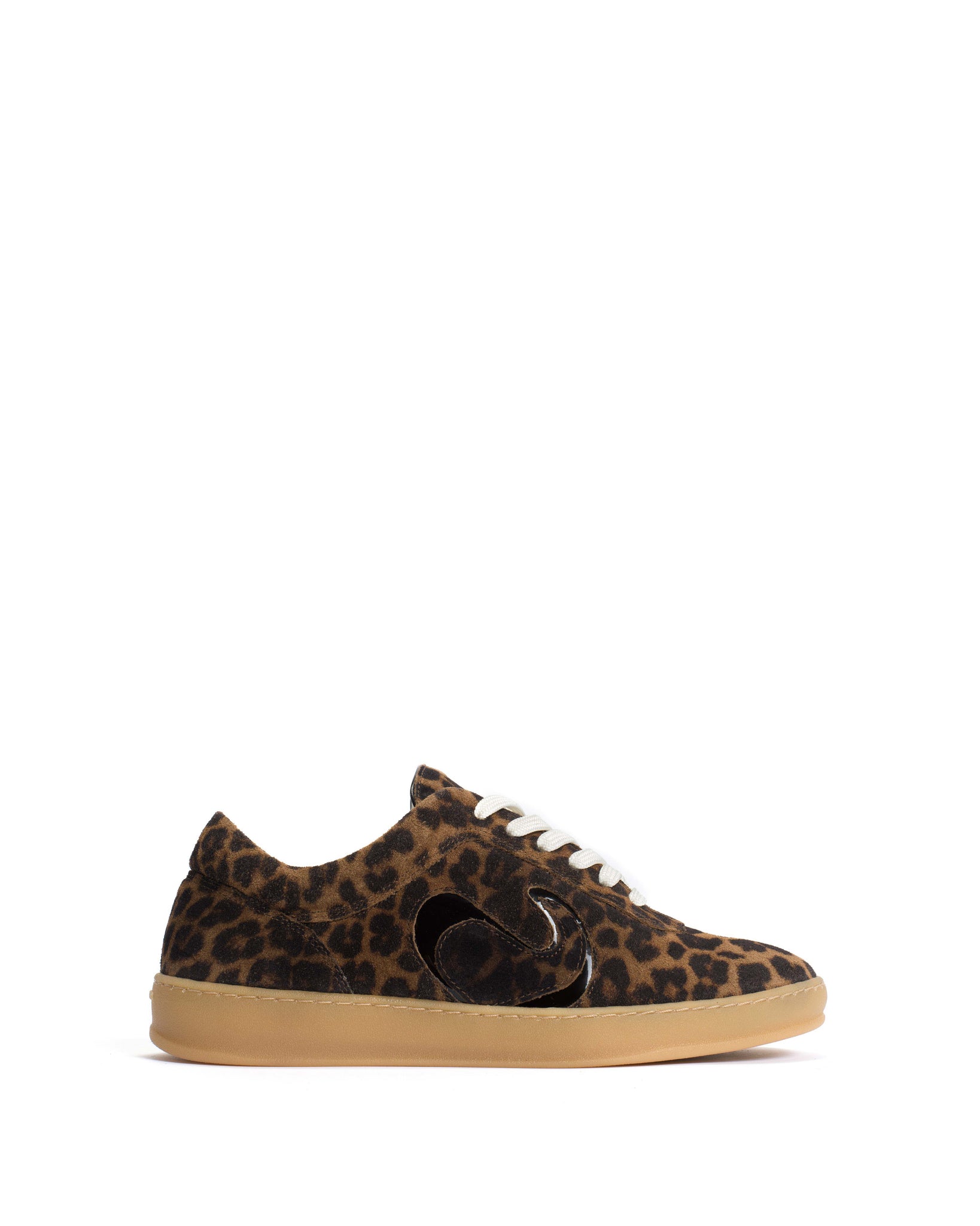 Blaire Calf suede print & polished soft calf Leopard & black - Anonymous Copenhagen
