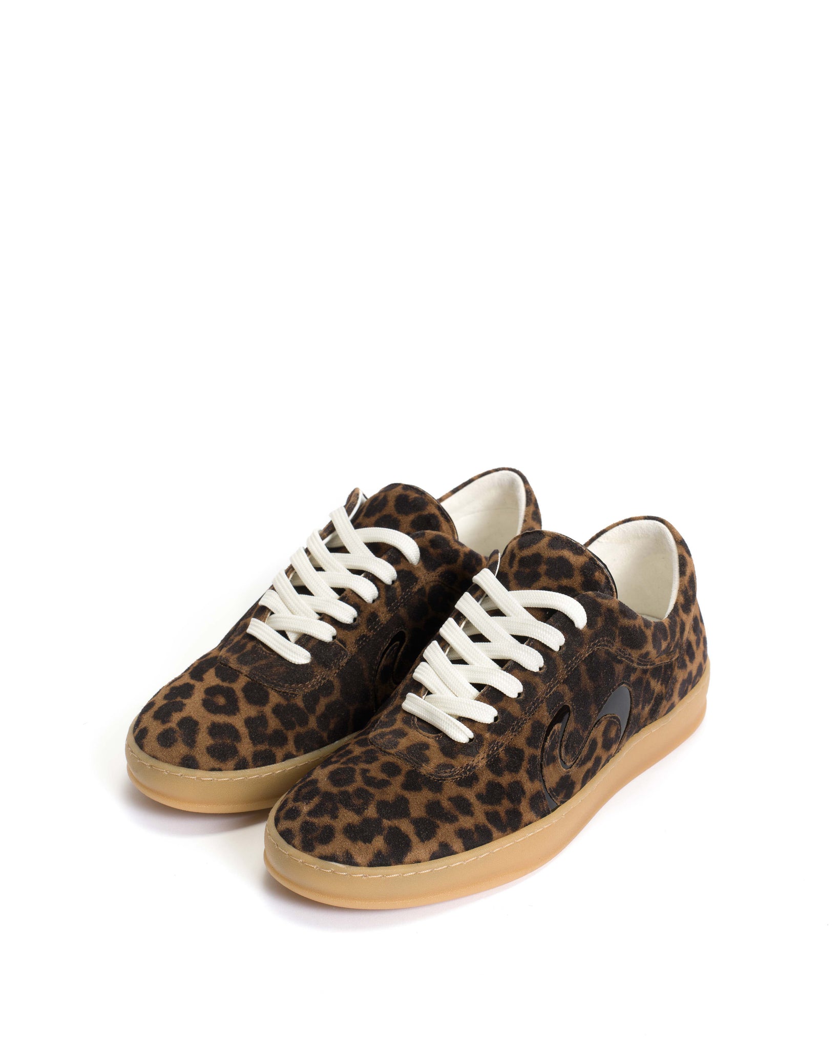Blaire Calf suede print & polished soft calf Leopard & black - Anonymous Copenhagen